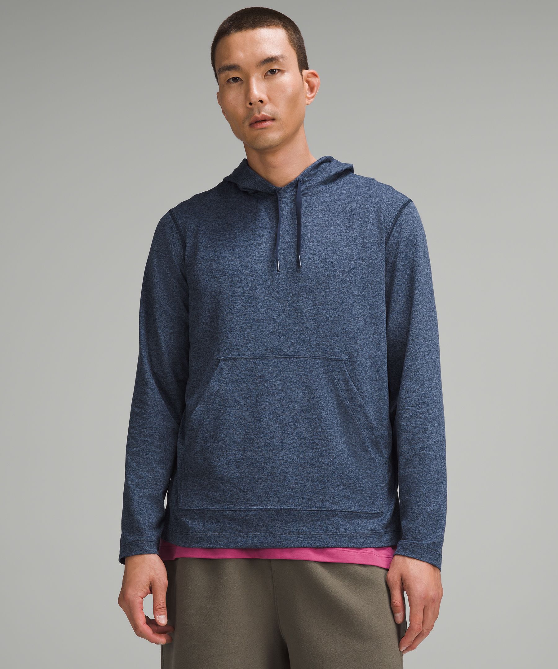 Shop Lululemon Soft Jersey Pullover Hoodie