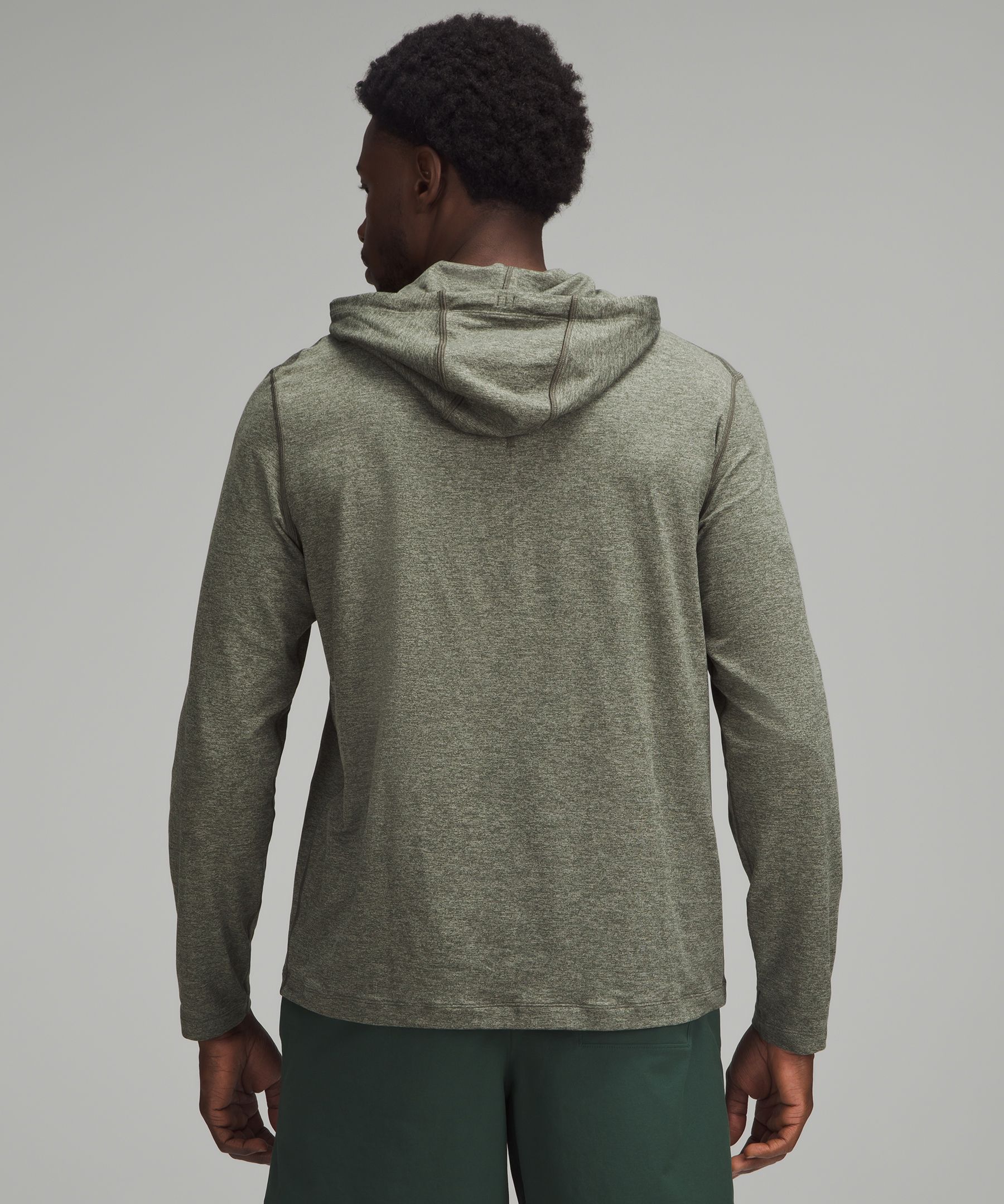 Soft Jersey Pullover Hoodie | Men's Long Sleeve Shirts