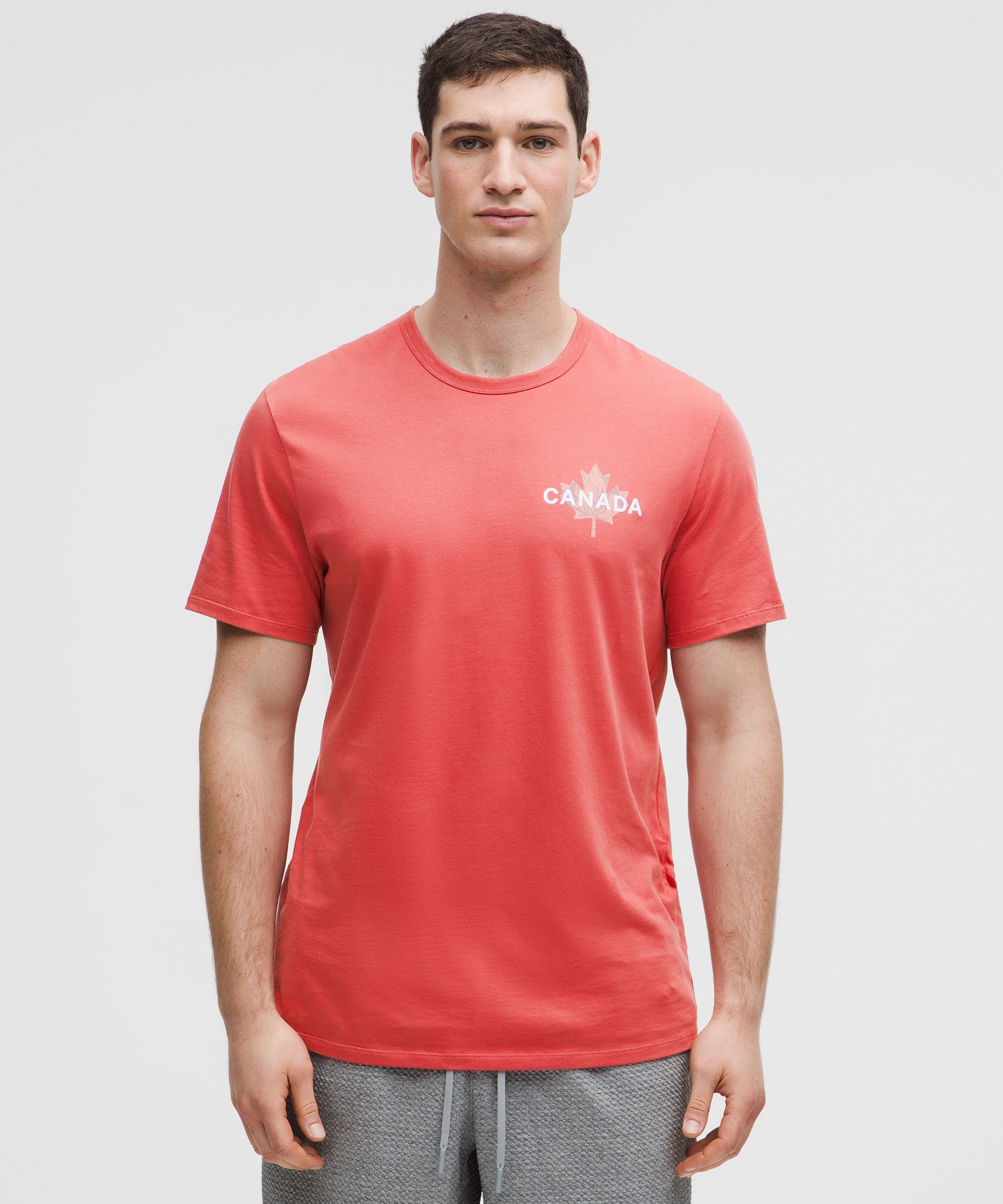 Team Canada Men's Cotton Jersey Graphic T-Shirt *COC Logo