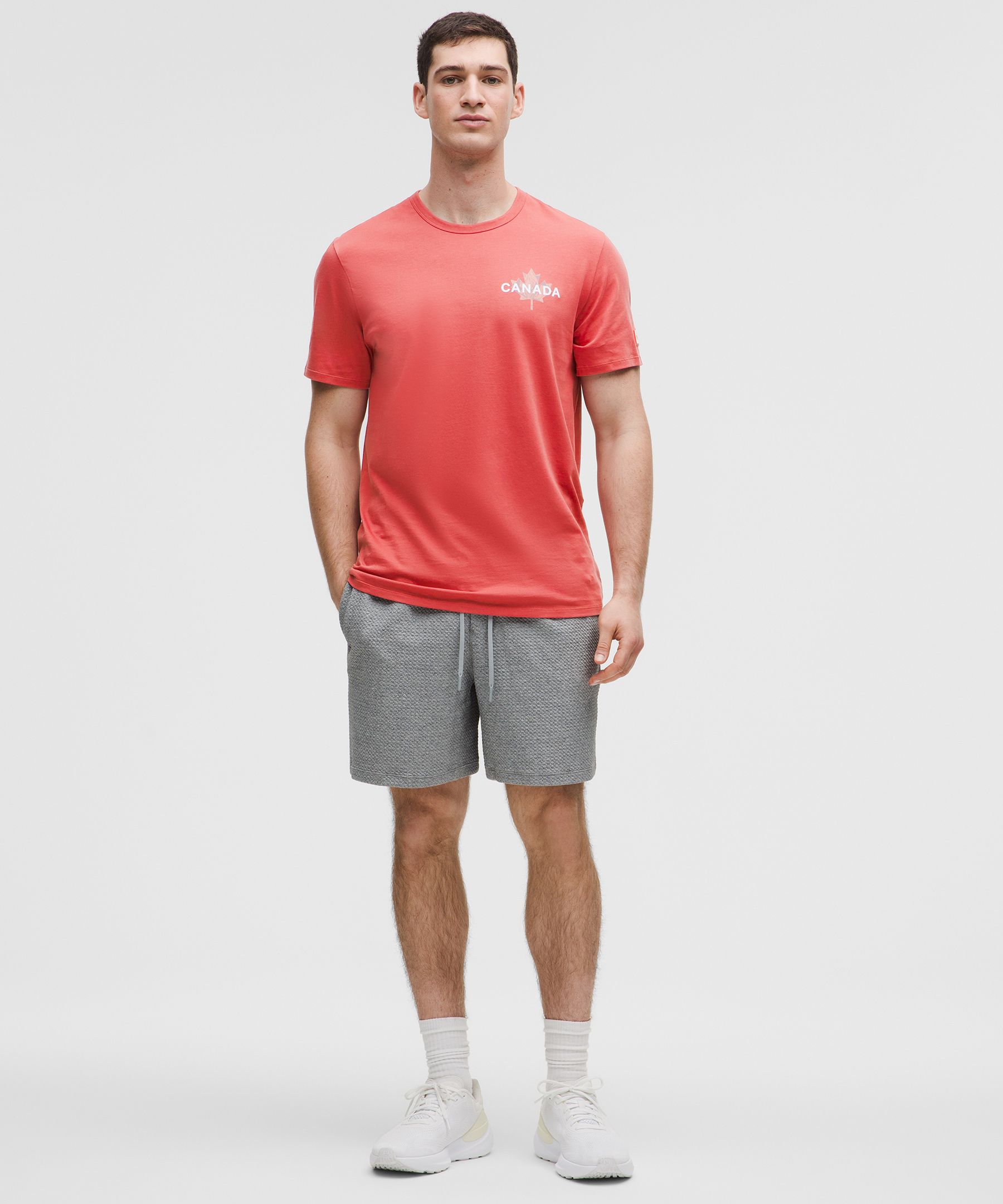 Team Canada Men's Cotton Jersey Graphic T-Shirt *COC Logo