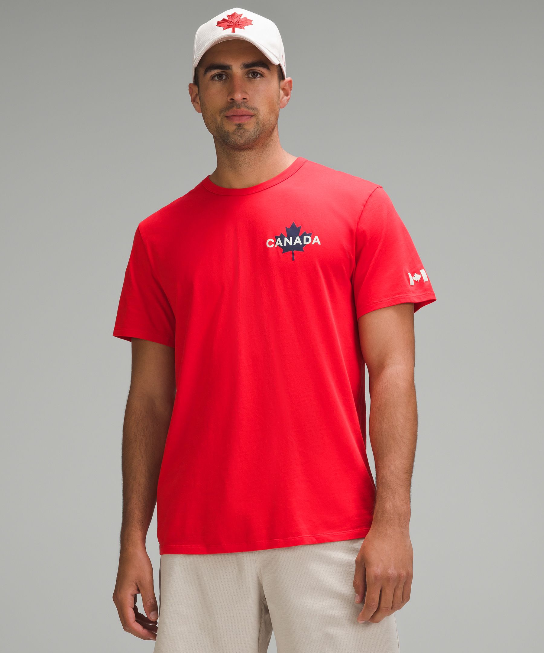 Team Canada Men's Cotton Jersey Graphic T-Shirt *COC Logo | Short Sleeve Shirts & Tee's