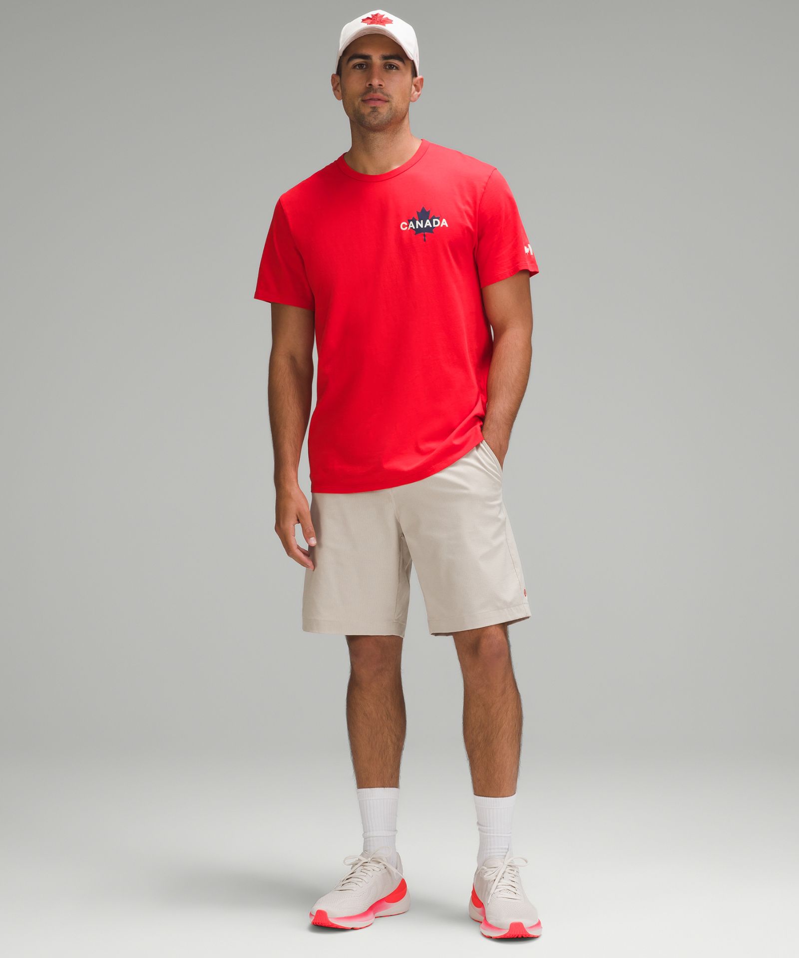 Lululemon Team Canada Men's Cotton Jersey Graphic T-Shirt *COC Logo — фото 2