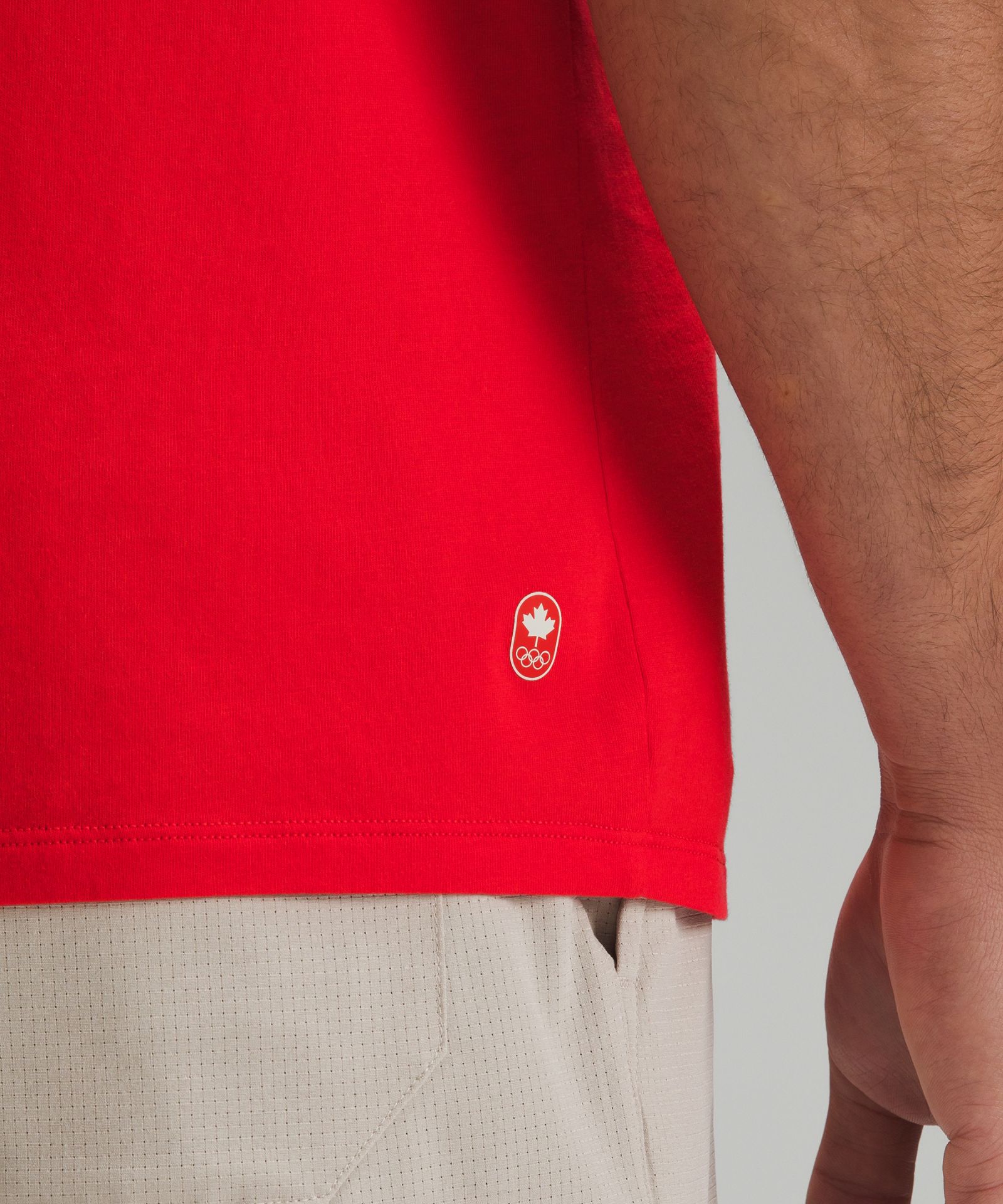 Lululemon Team Canada Men's Cotton Jersey Graphic T-Shirt *COC Logo — фото 5
