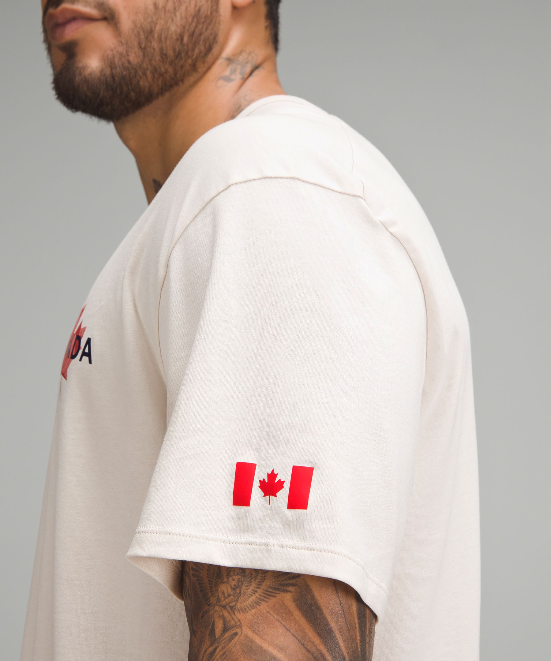 Team Canada Men's Cotton Jersey Graphic T-Shirt *COC Logo | Short Sleeve Shirts & Tee's