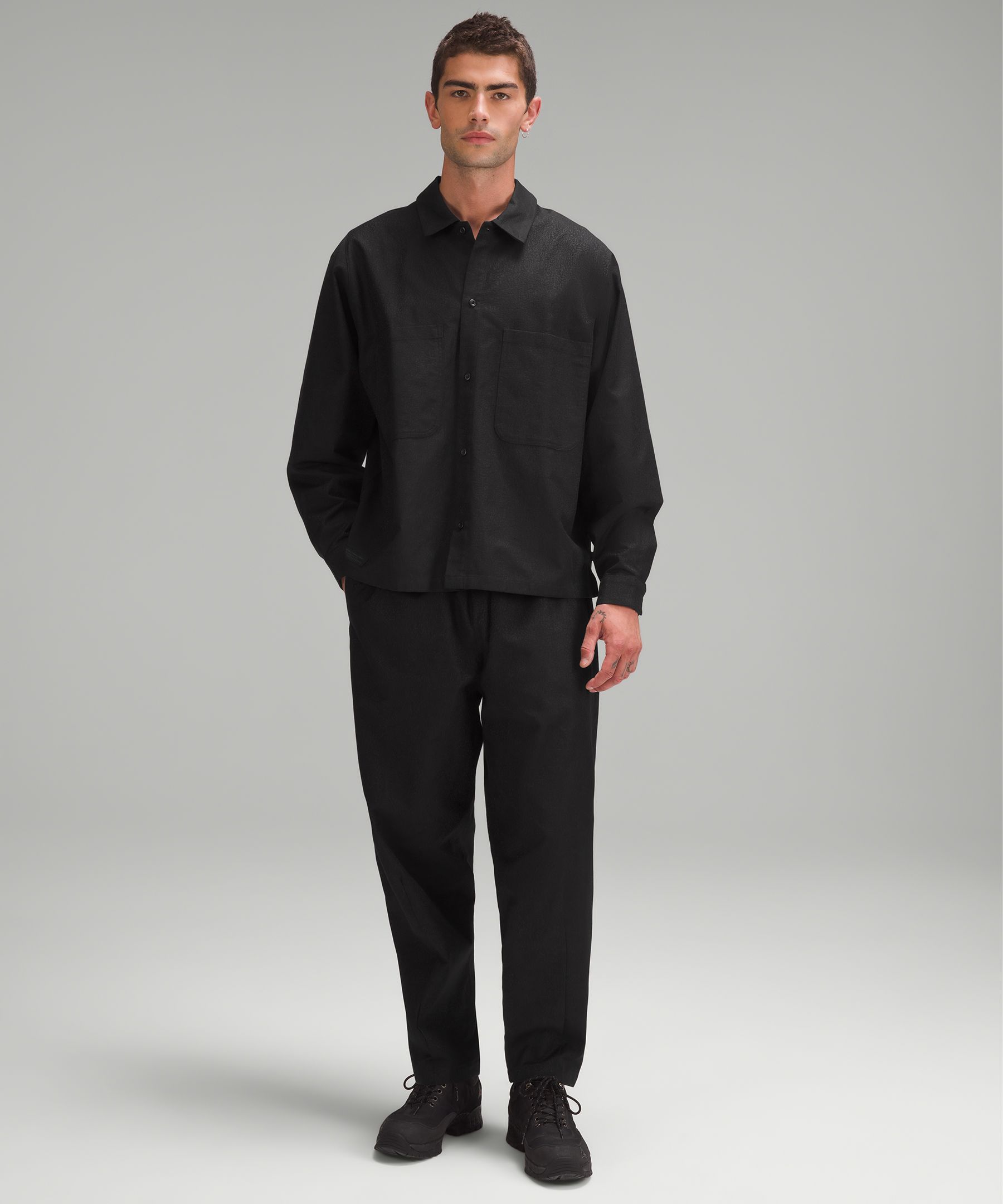 lululemon lab Jacquard Button-Up Shirt | Men's Long Sleeve Shirts