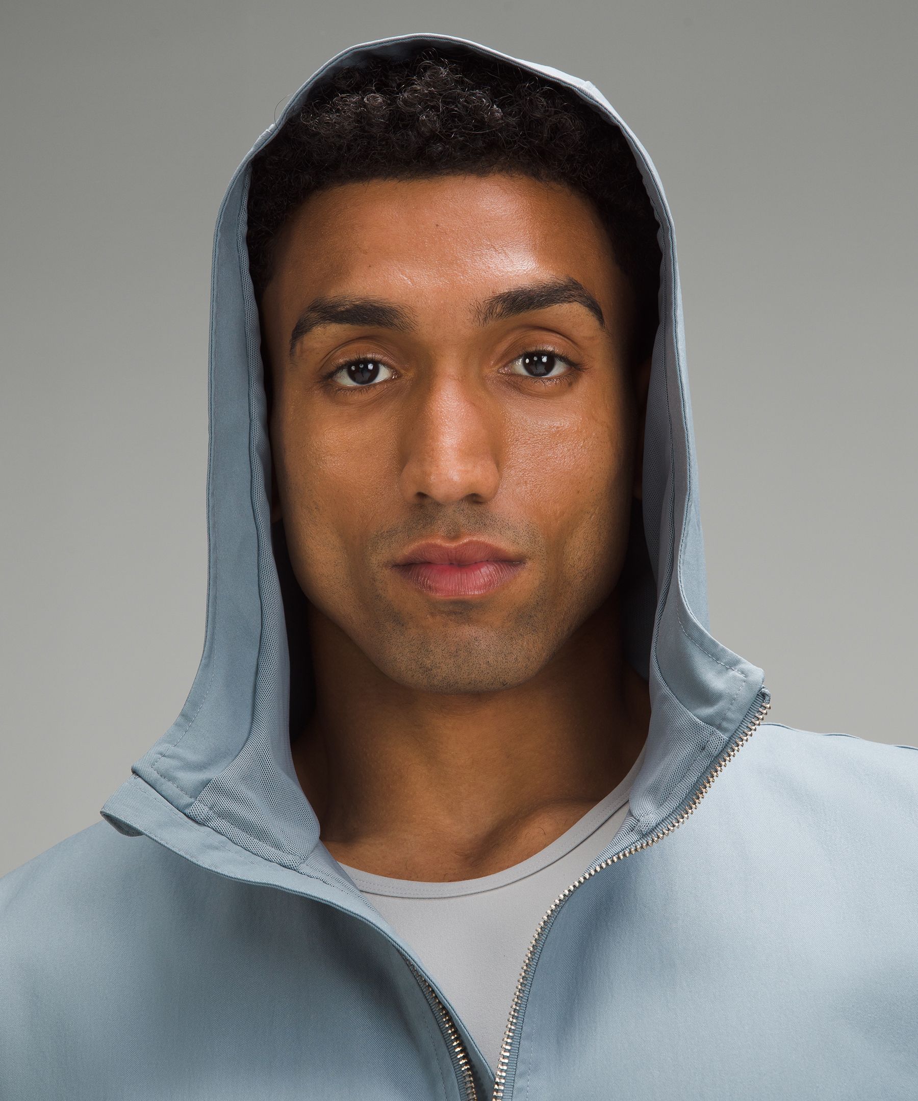 Smooth Twill Half-Zip Anorak | Men's Hoodies & Sweatshirts