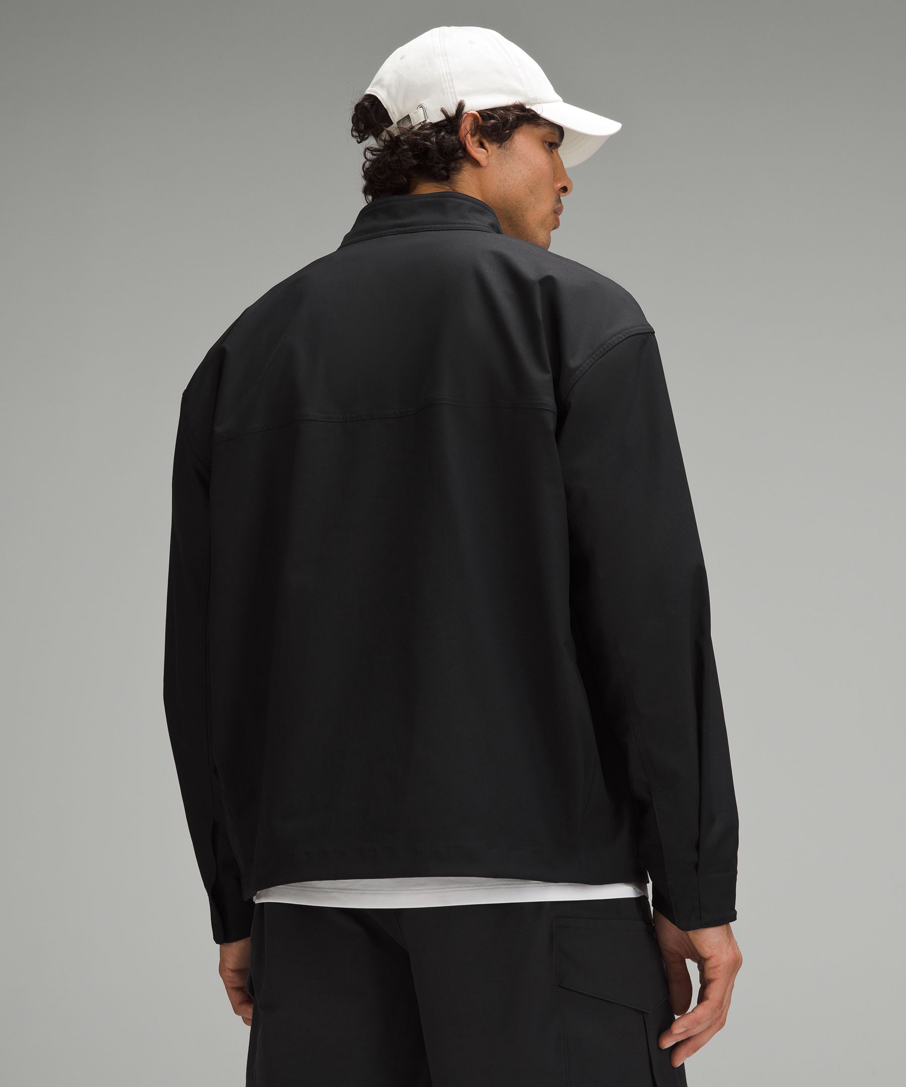 Smooth Twill Full-Zip Jacket | Men's Hoodies & Sweatshirts