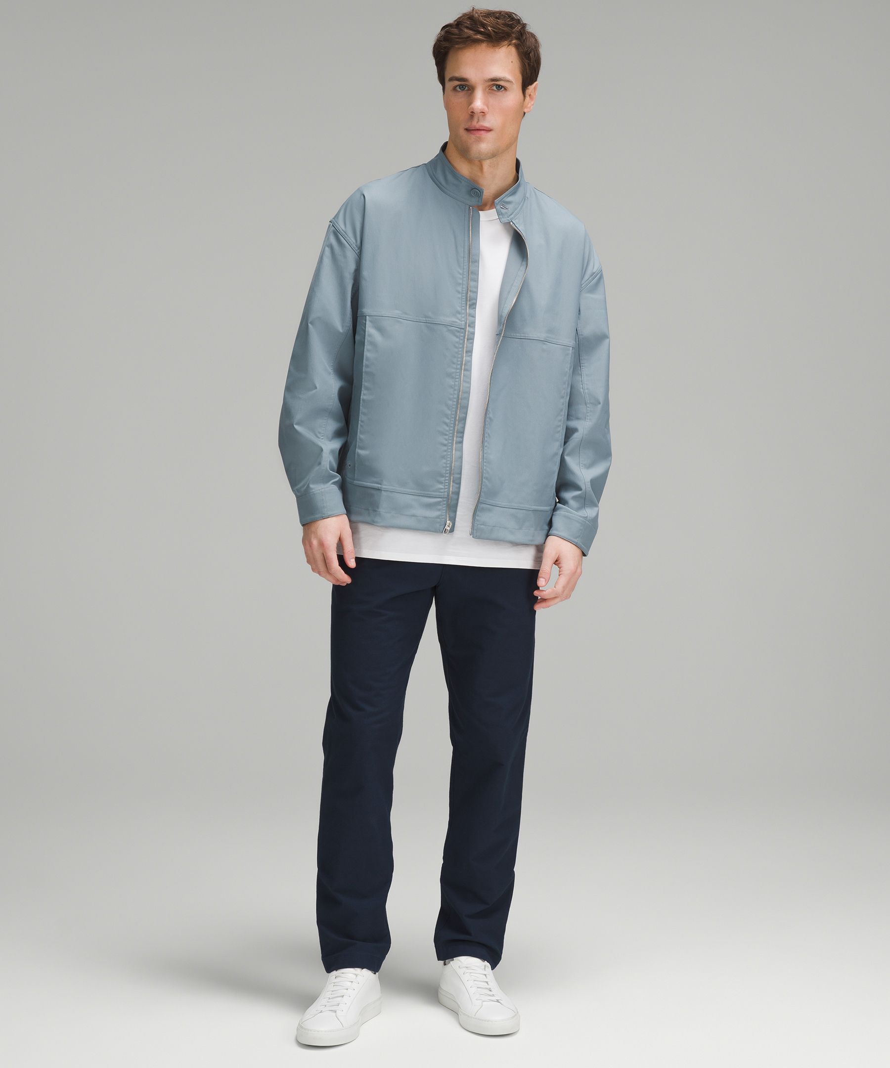 Smooth Twill Full-Zip Jacket | Men's Hoodies & Sweatshirts