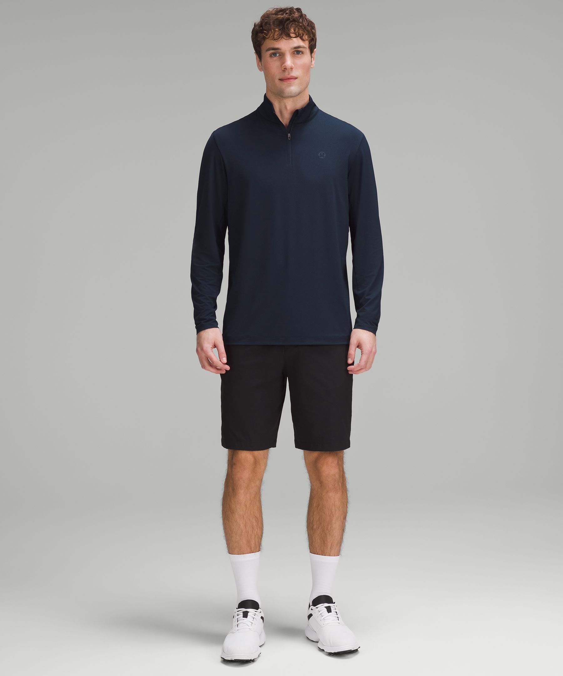 Shop Lululemon Long-sleeve Golf Half Zip