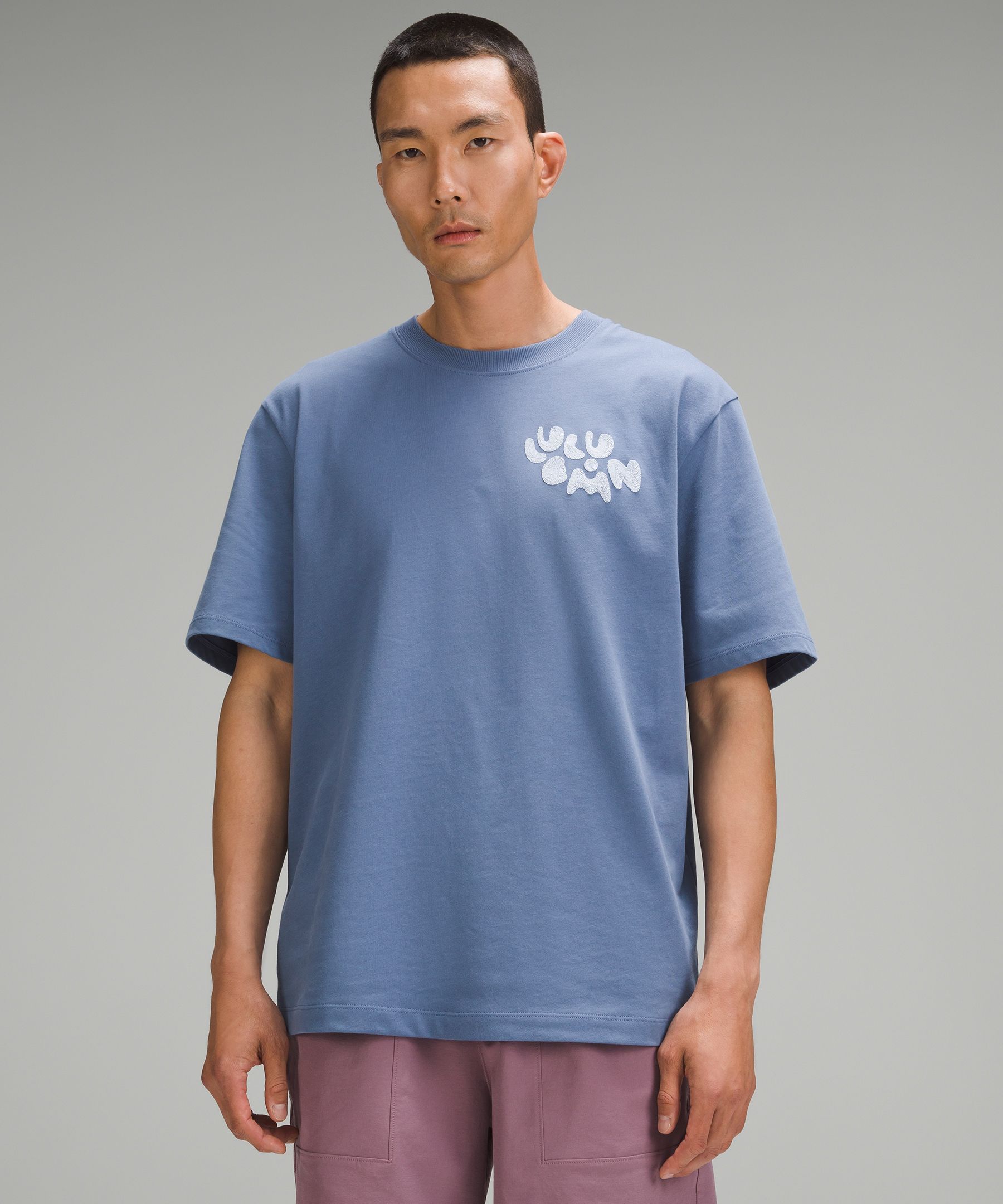 Heavyweight Cotton Jersey T-Shirt *Embroidered | Men's Short Sleeve Shirts & Tee's