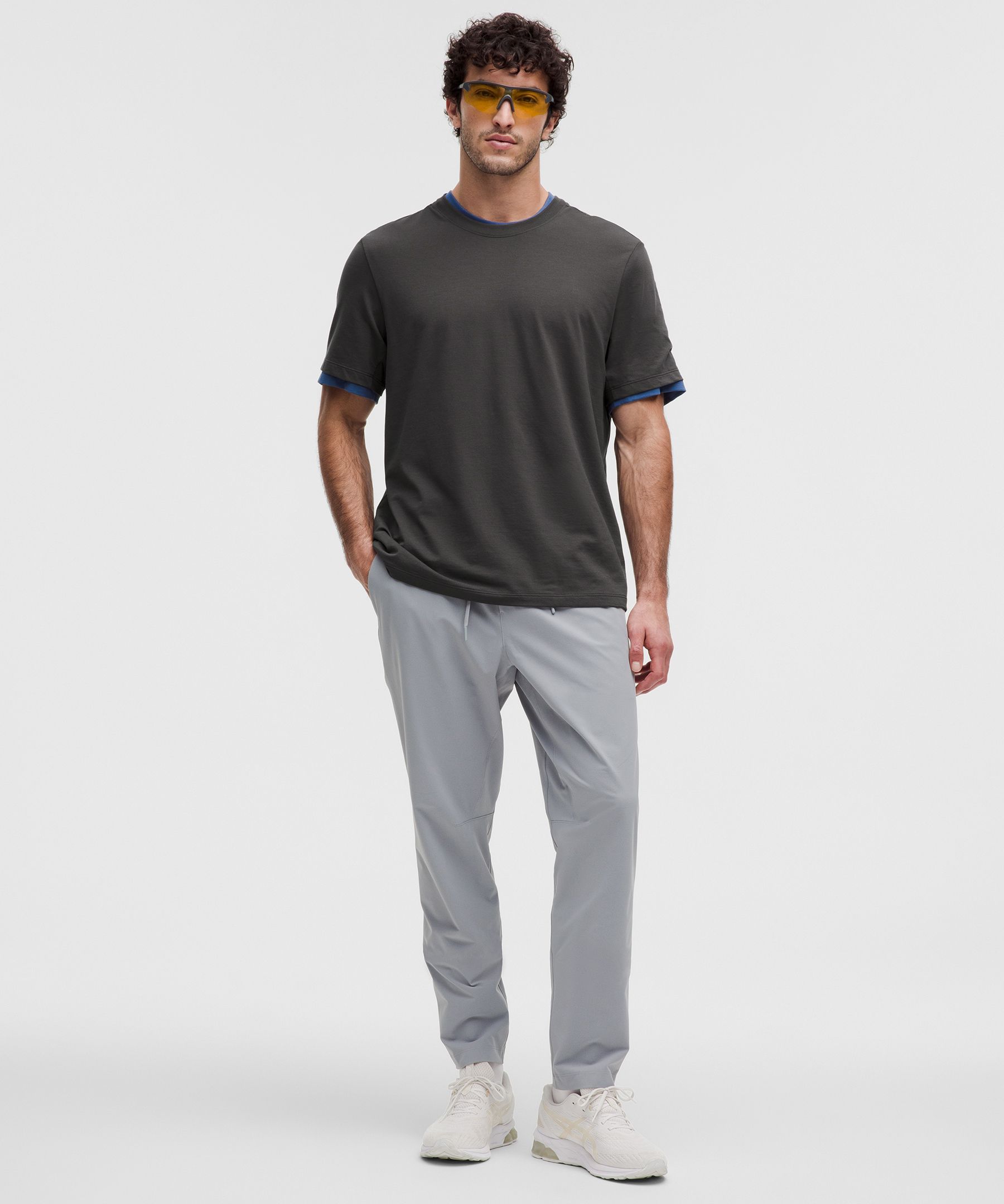 Shop Lululemon Zeroed In Short-sleeve Shirt