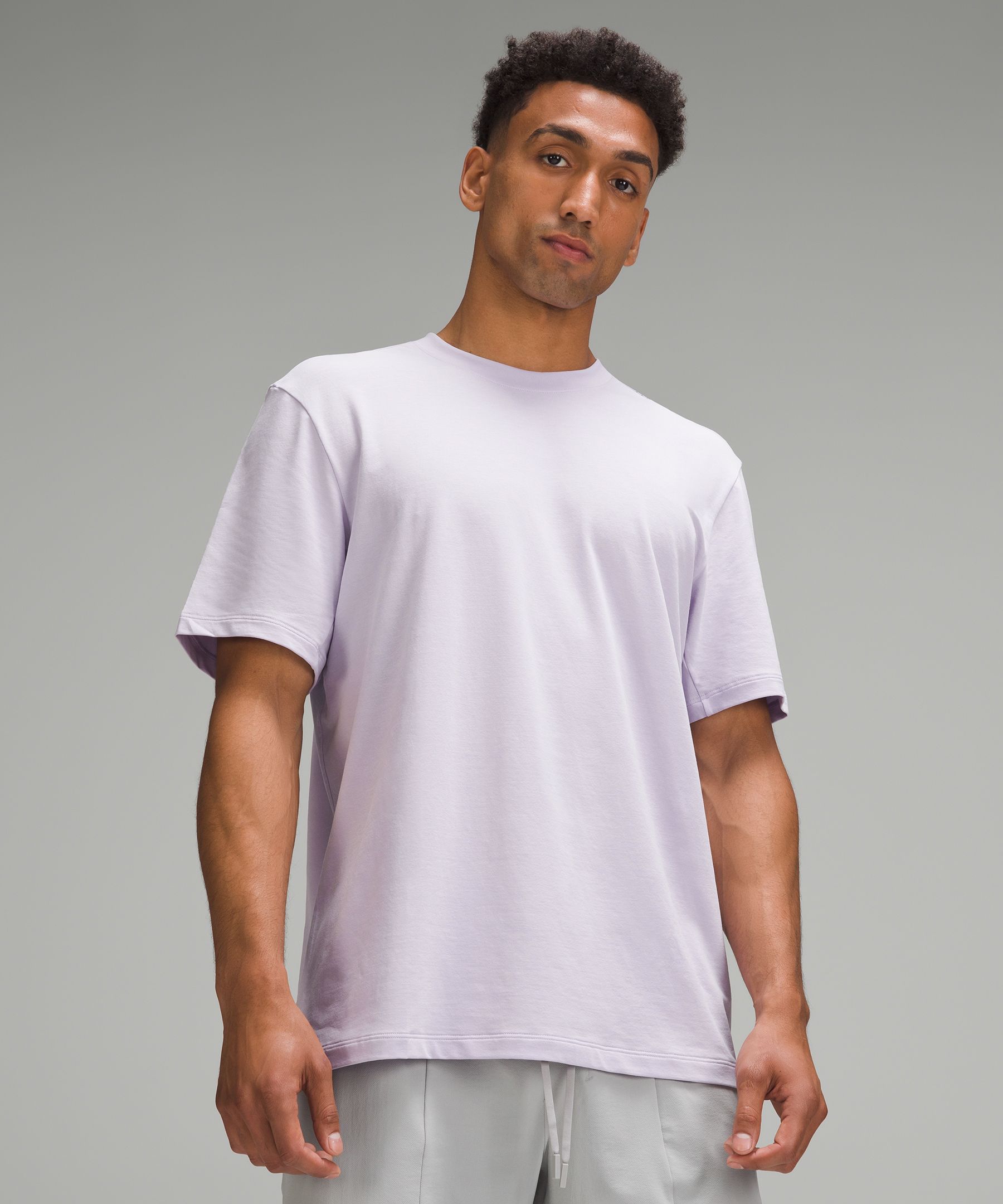 Lululemon T-Shirts Outlet Online Shop - Grey Sage The Fundamental T Mens