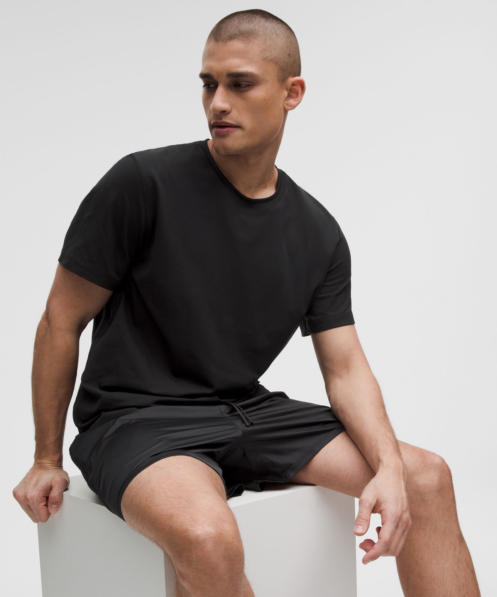 Мужская футболка Lululemon Soft Jersey с коротким рукавом — фото 6