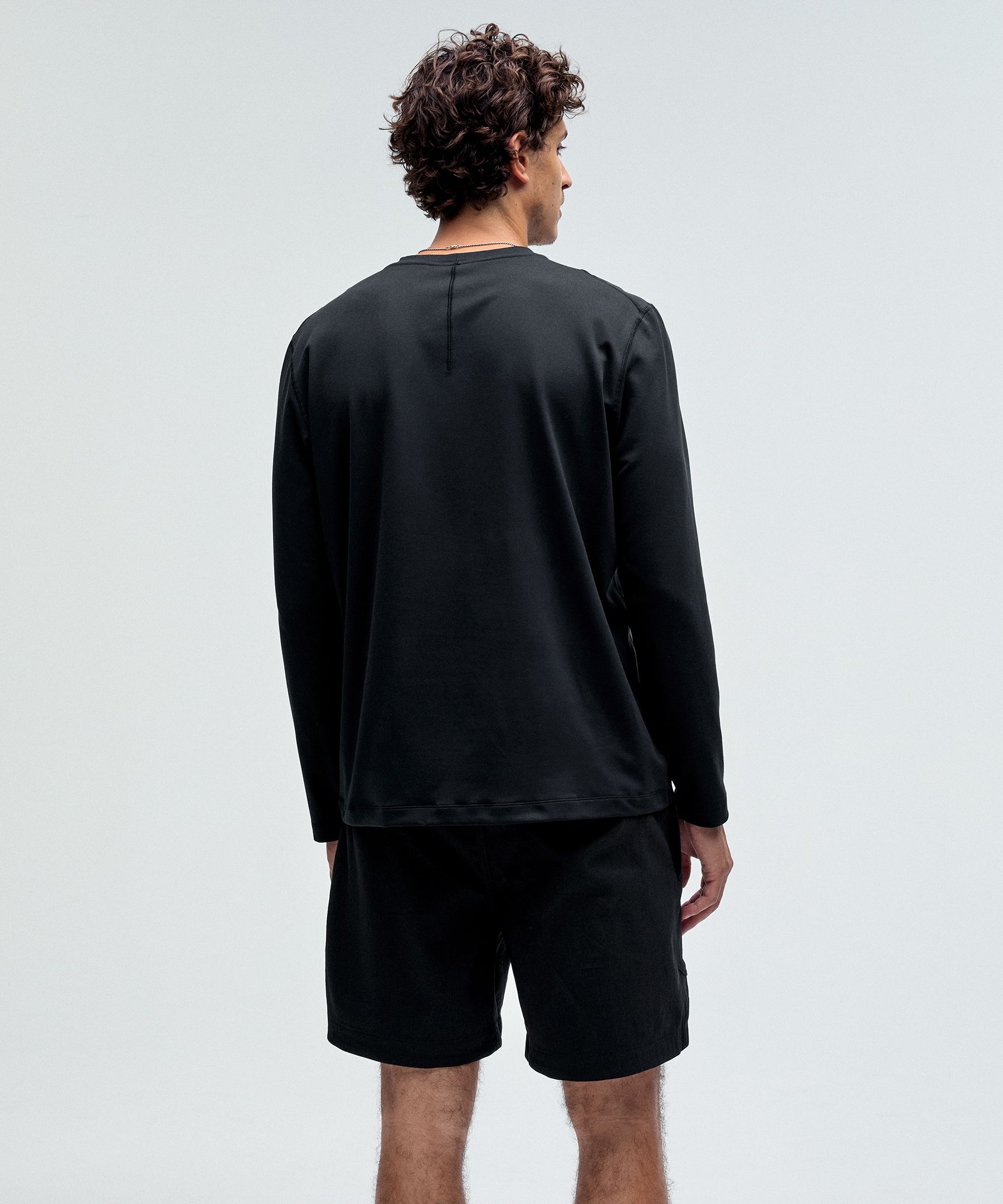 Shop Lululemon Soft Jersey Long-sleeve Shirt