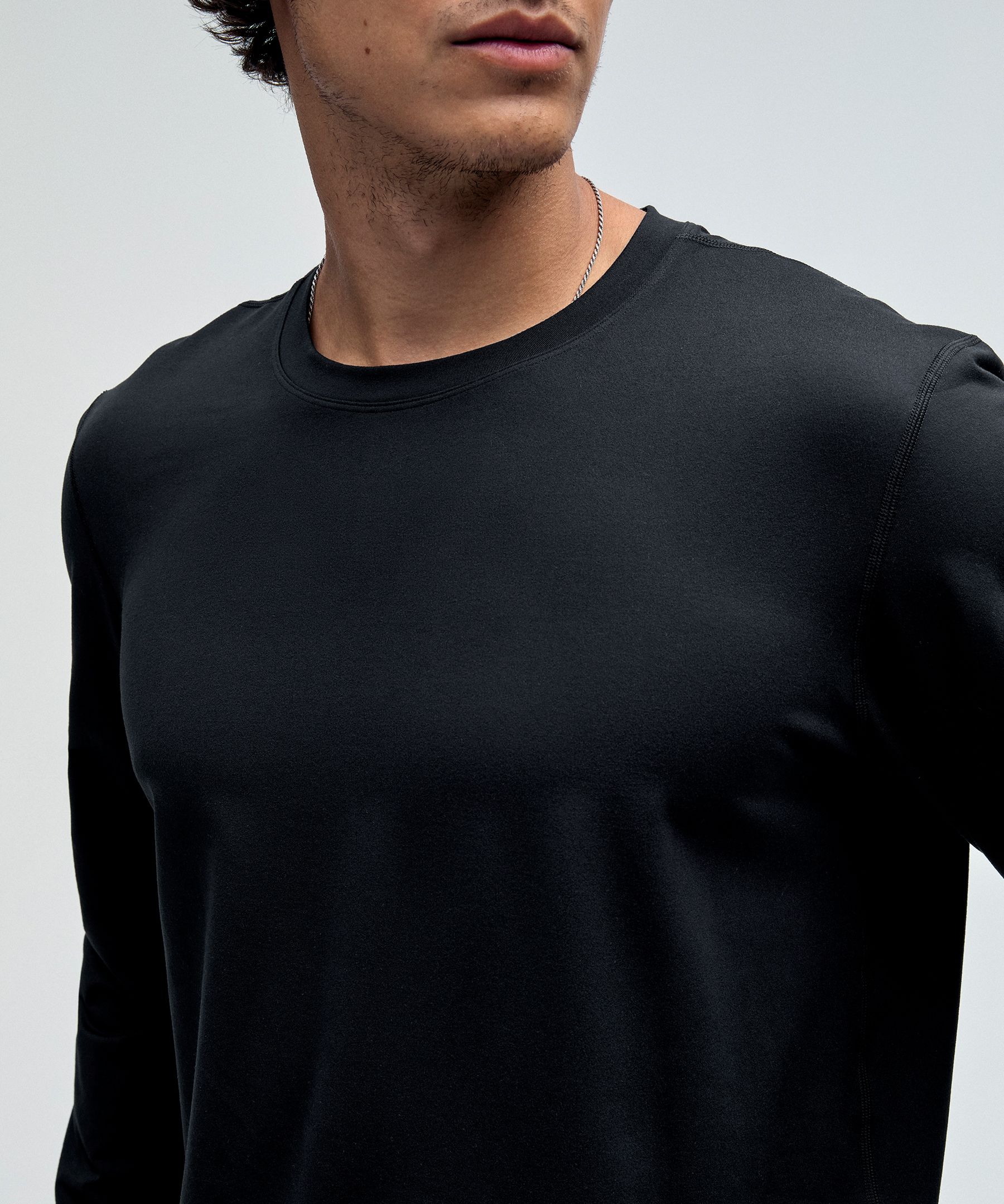 Shop Lululemon Soft Jersey Long-sleeve Shirt