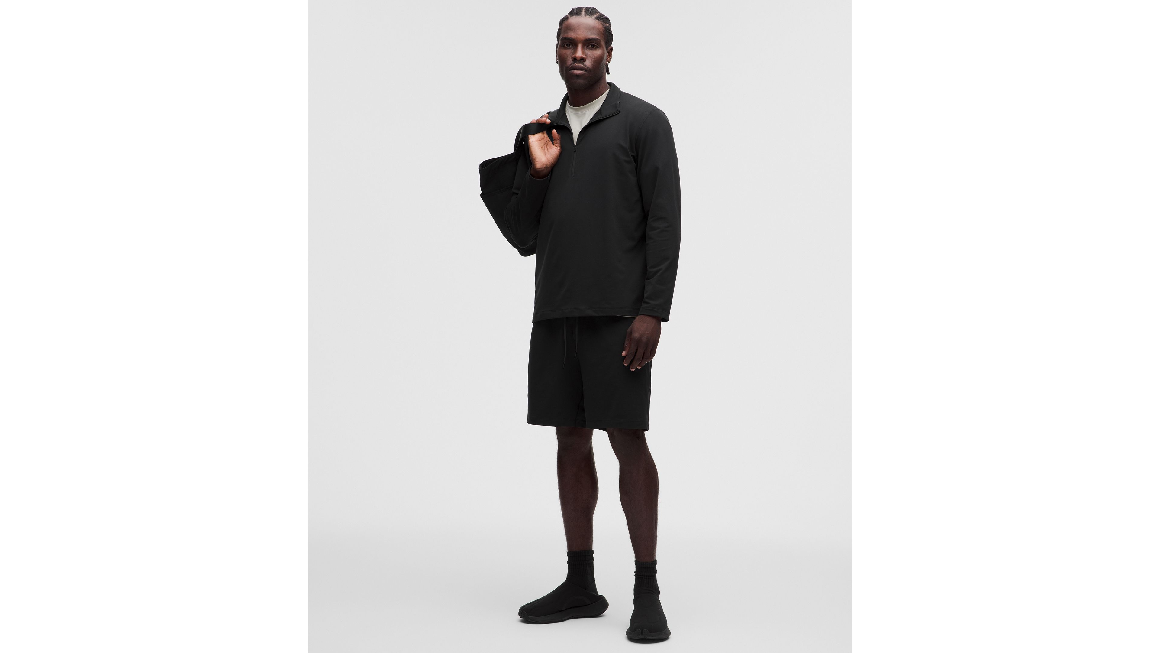 Soft Jersey Half Zip