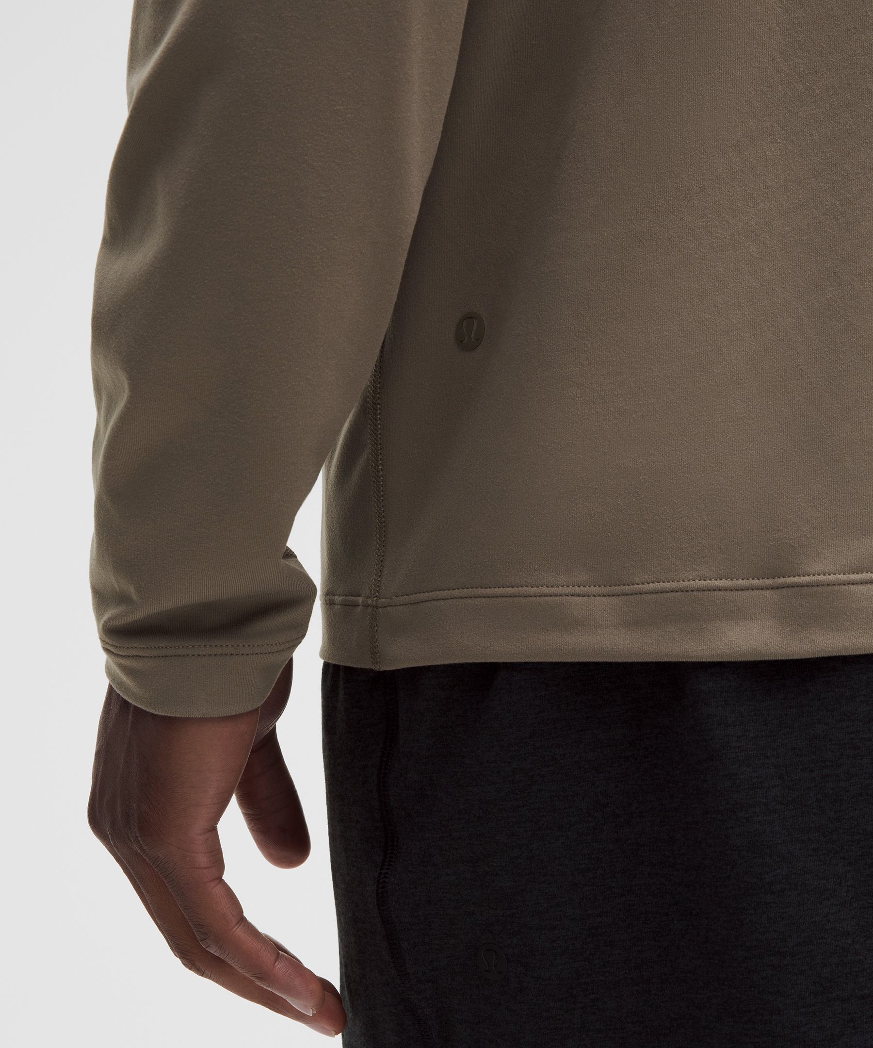 Haut demi-zipp&eacute; Soft Jersey