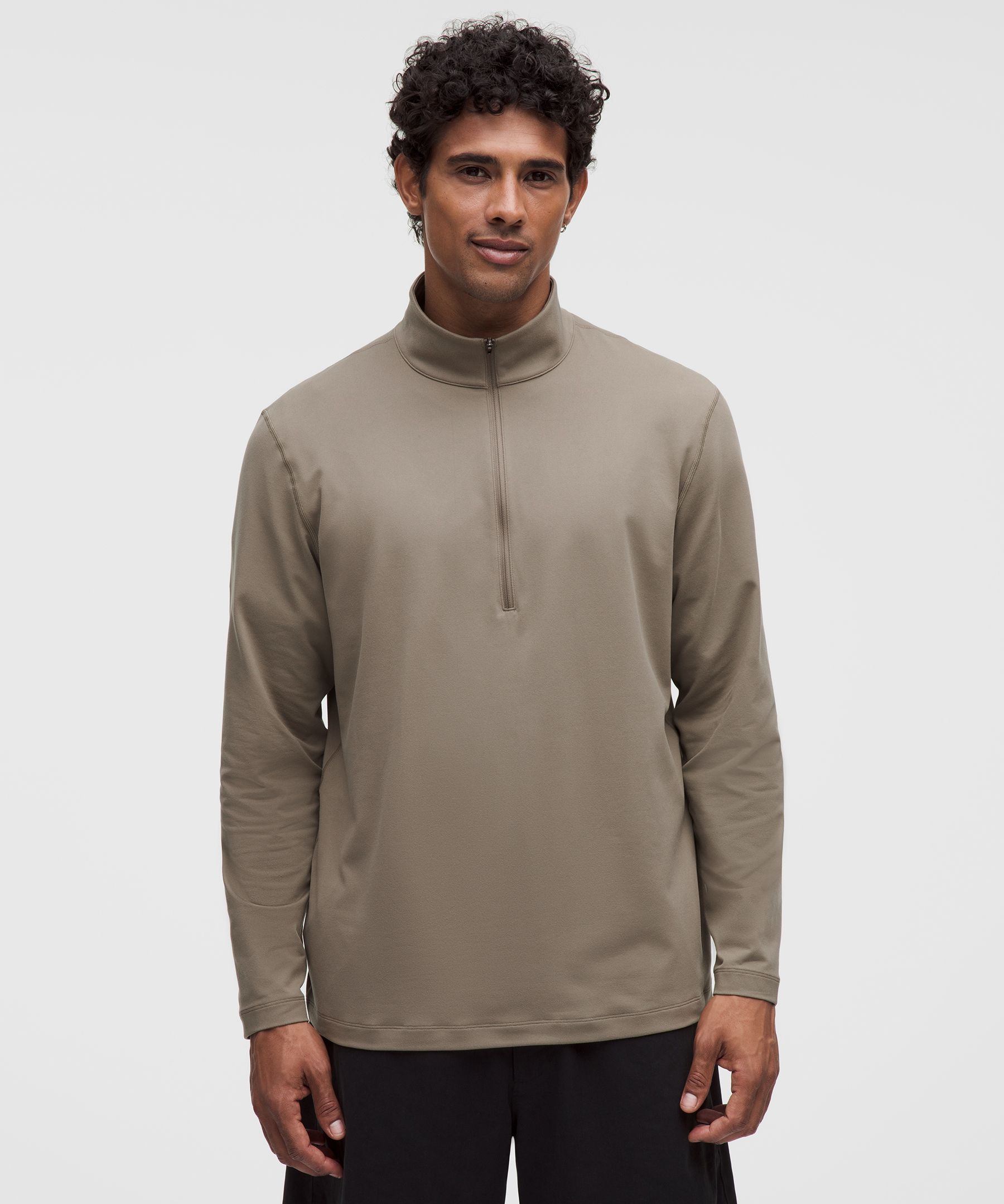 Soft Jersey Half Zip