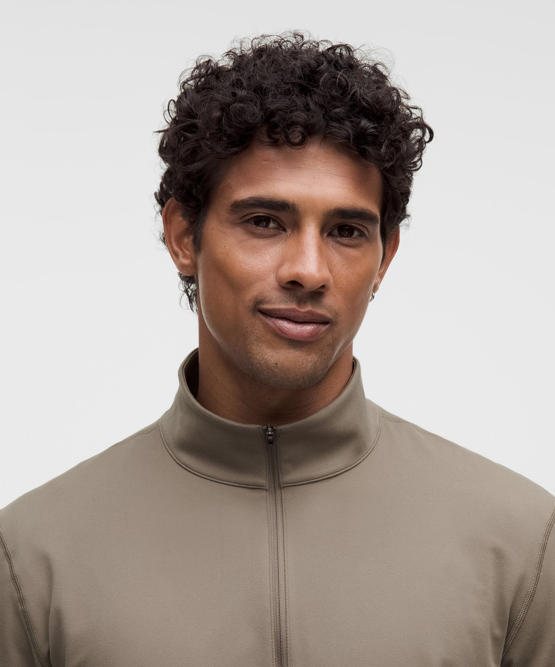 Soft Jersey Half Zip