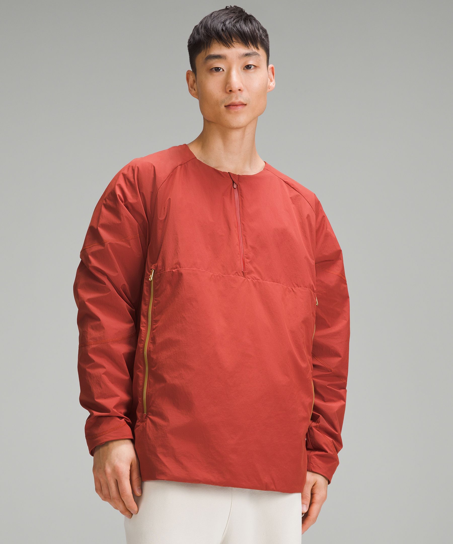 Lunar New Year Lined Insulation Half-Zip Pullover
