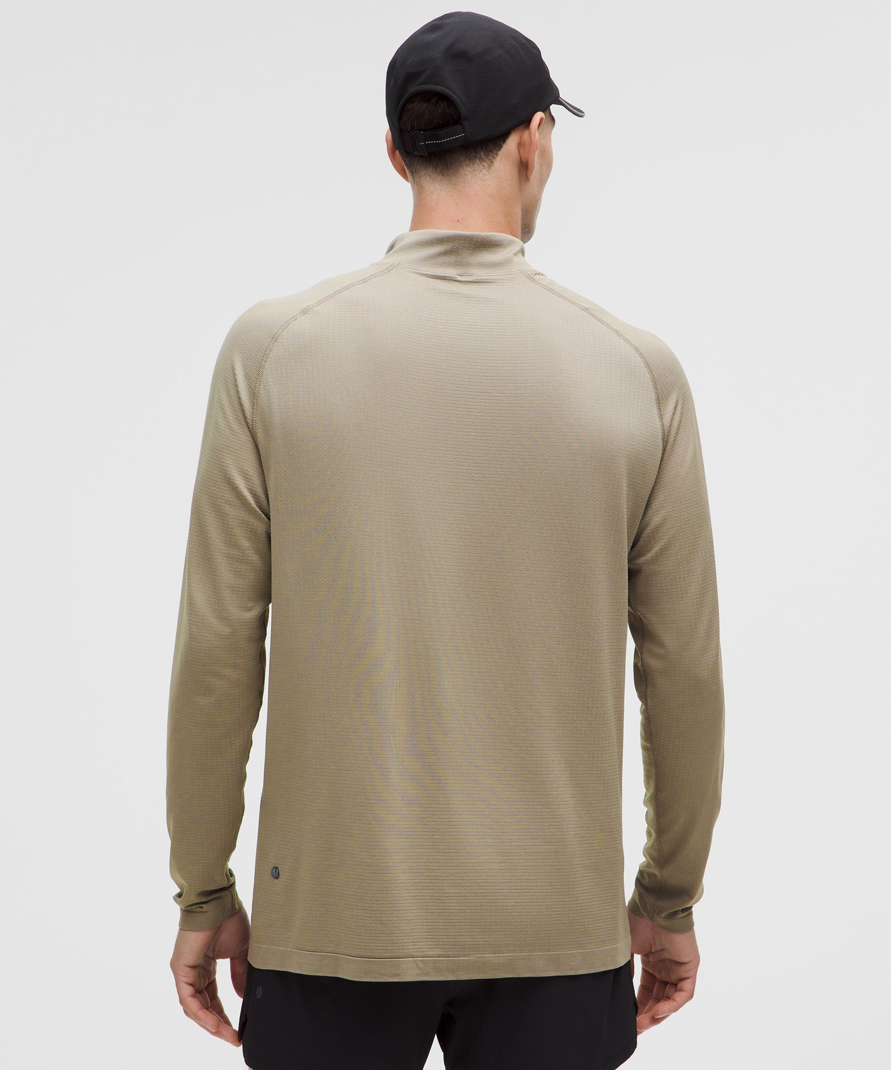 Lululemon Metal Vent Tech Slim-fit Stretch-jersey Half-zip Top