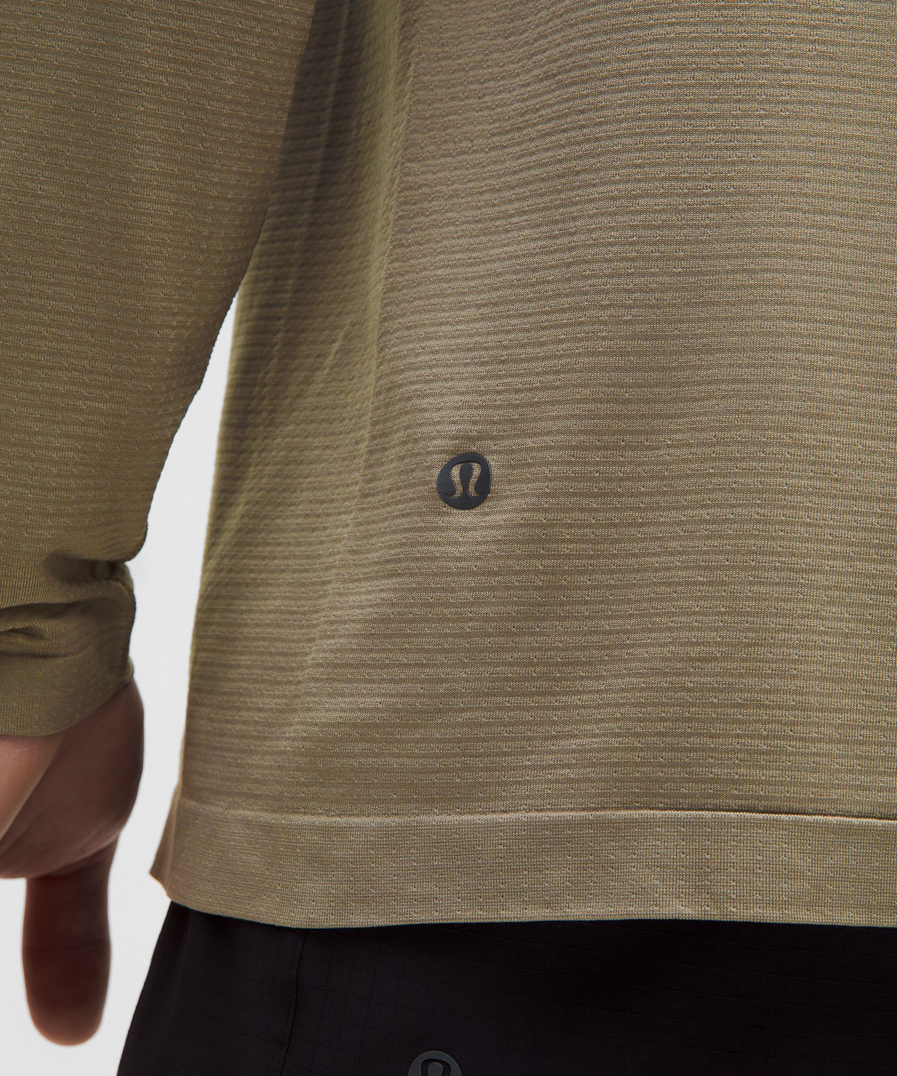 Lululemon Metal Vent Tech Slim-fit Stretch-jersey Half-zip Top
