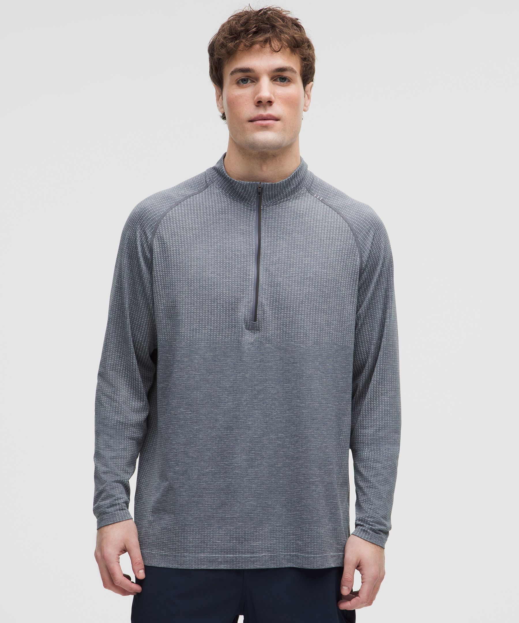 Metal Vent Tech Half Zip - Grey,Neutral