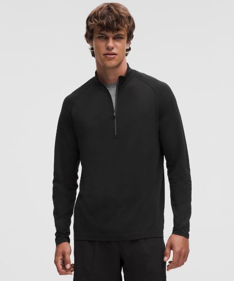 Мужская кофта Lululemon Metal Vent Tech Half Zip
