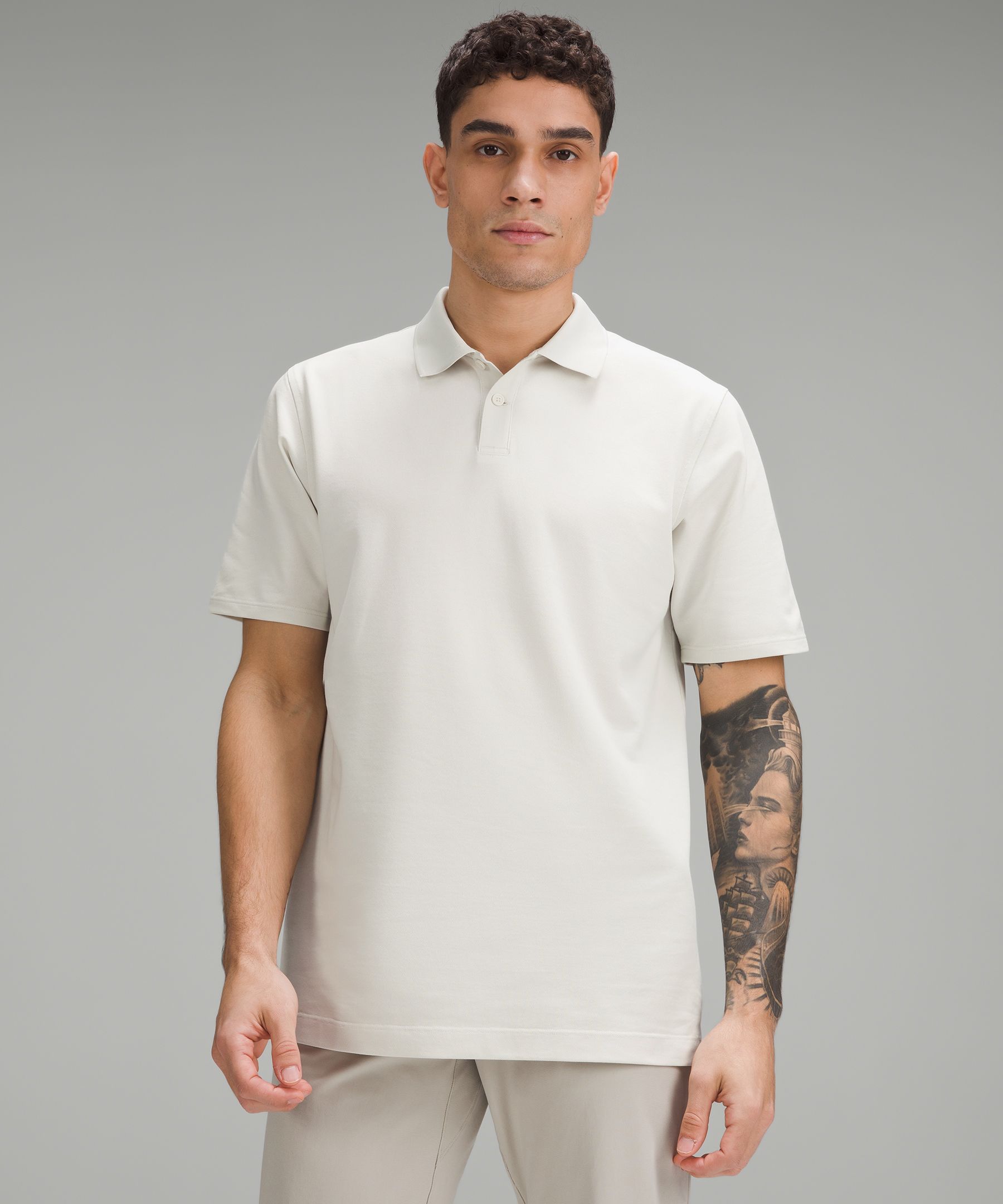 Lululemon Classic-fit Pique Short-sleeve Polo Shirt