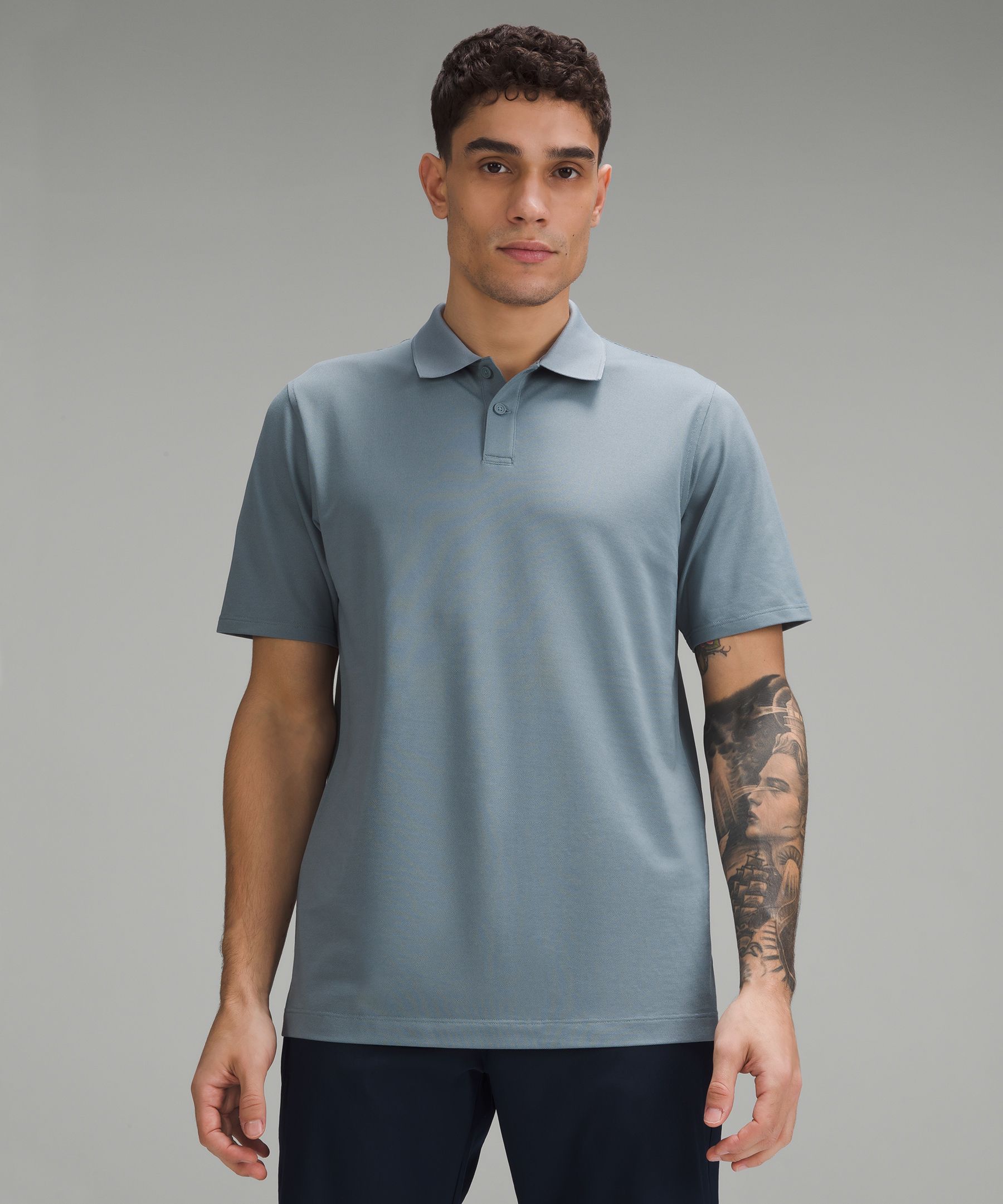 Classic-Fit Pique Short-Sleeve Polo Shirt | Men's Short Sleeve Shirts & Tee's