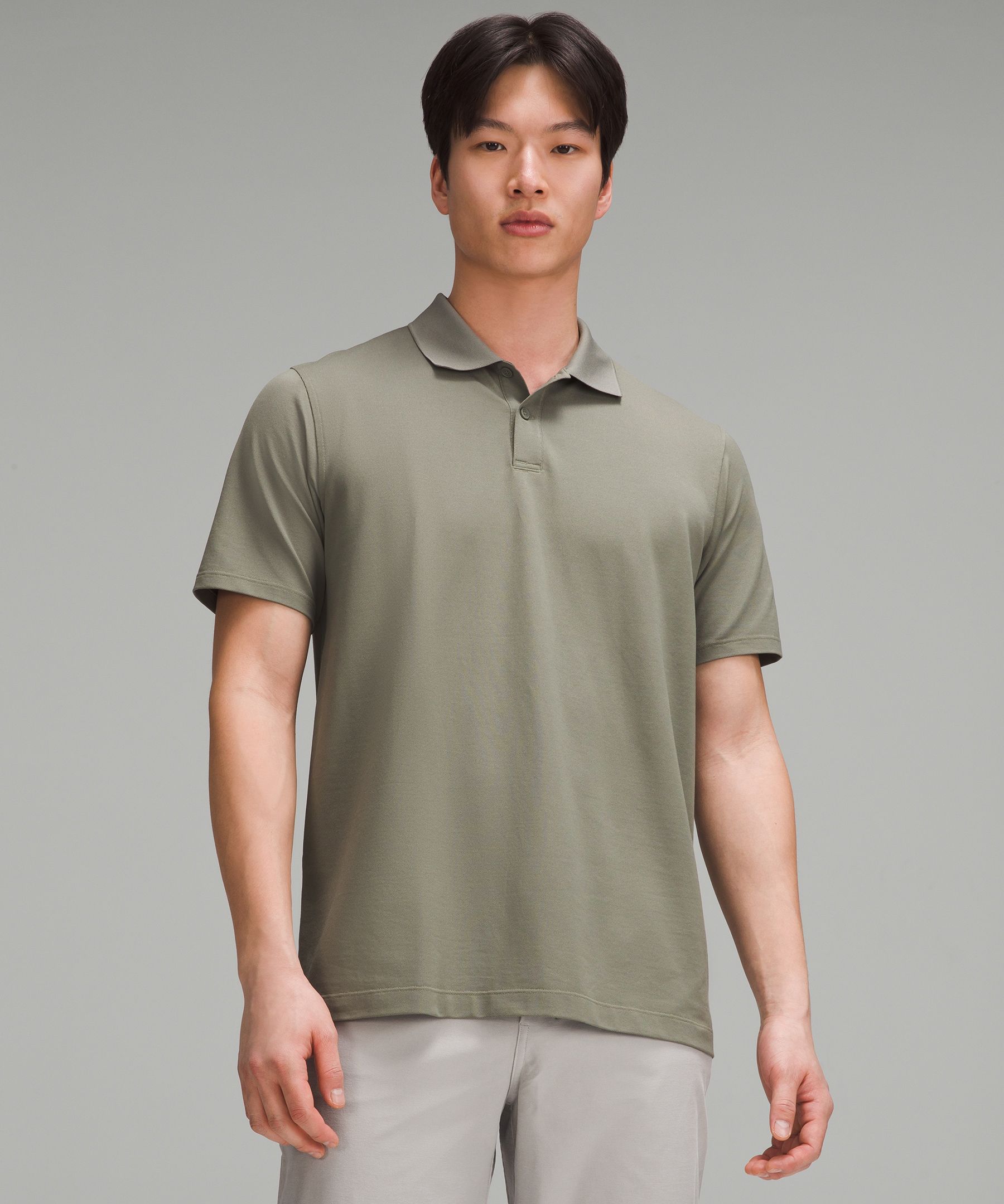 Lululemon Classic-fit Pique Short-sleeve Polo Shirt