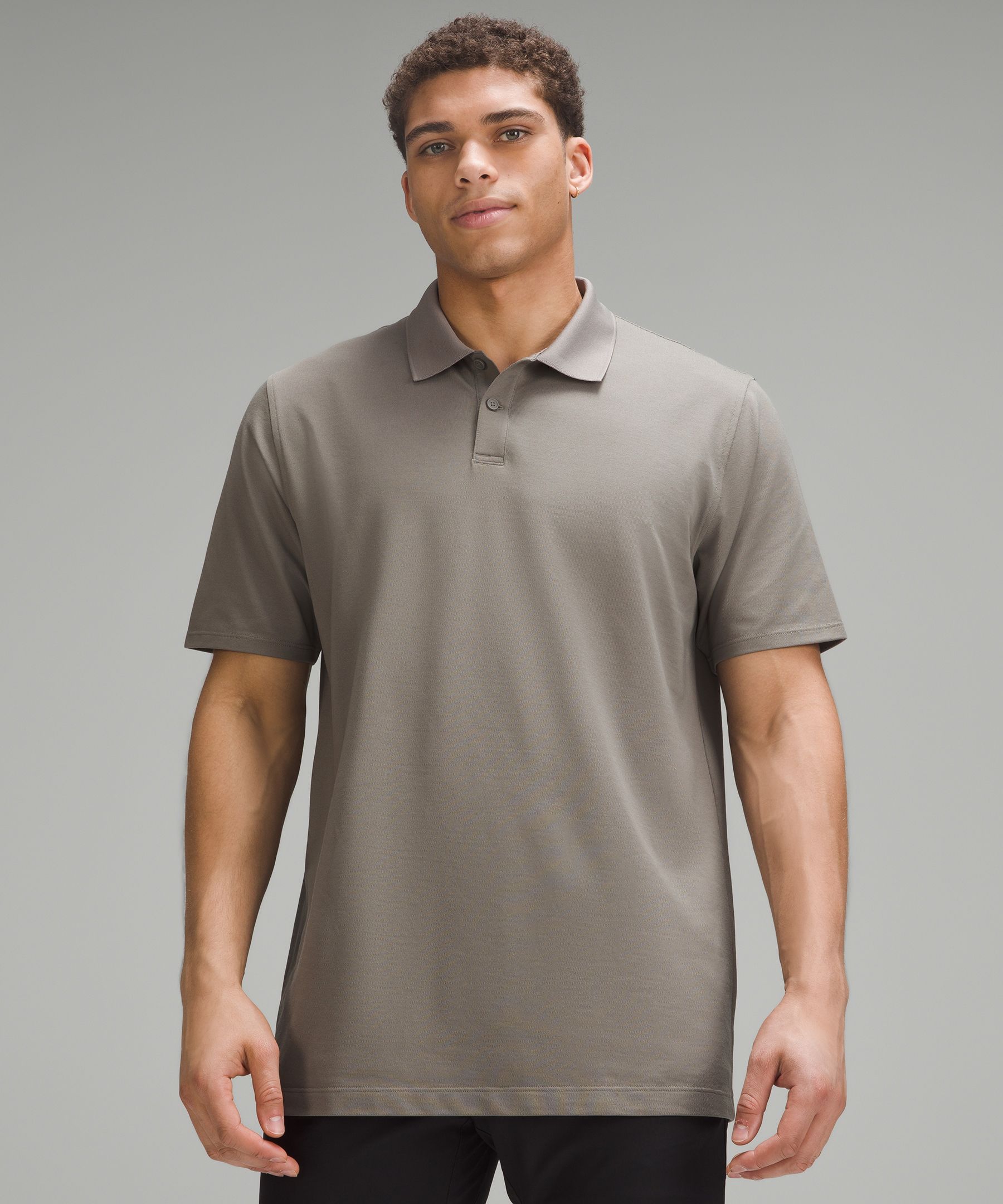 Lululemon Classic-fit Pique Short-sleeve Polo Shirt