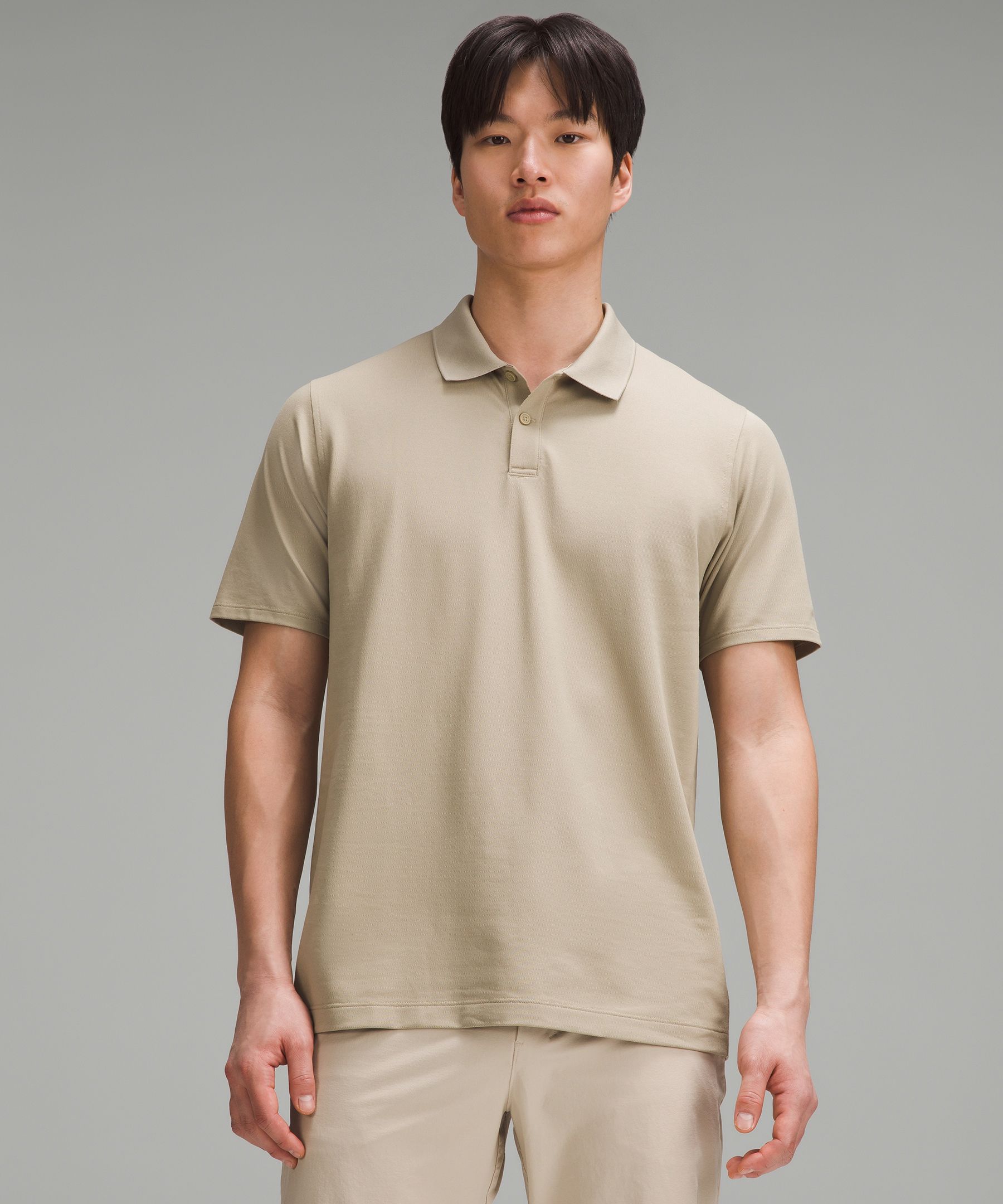 Lululemon Classic-fit Pique Short-sleeve Polo Shirt