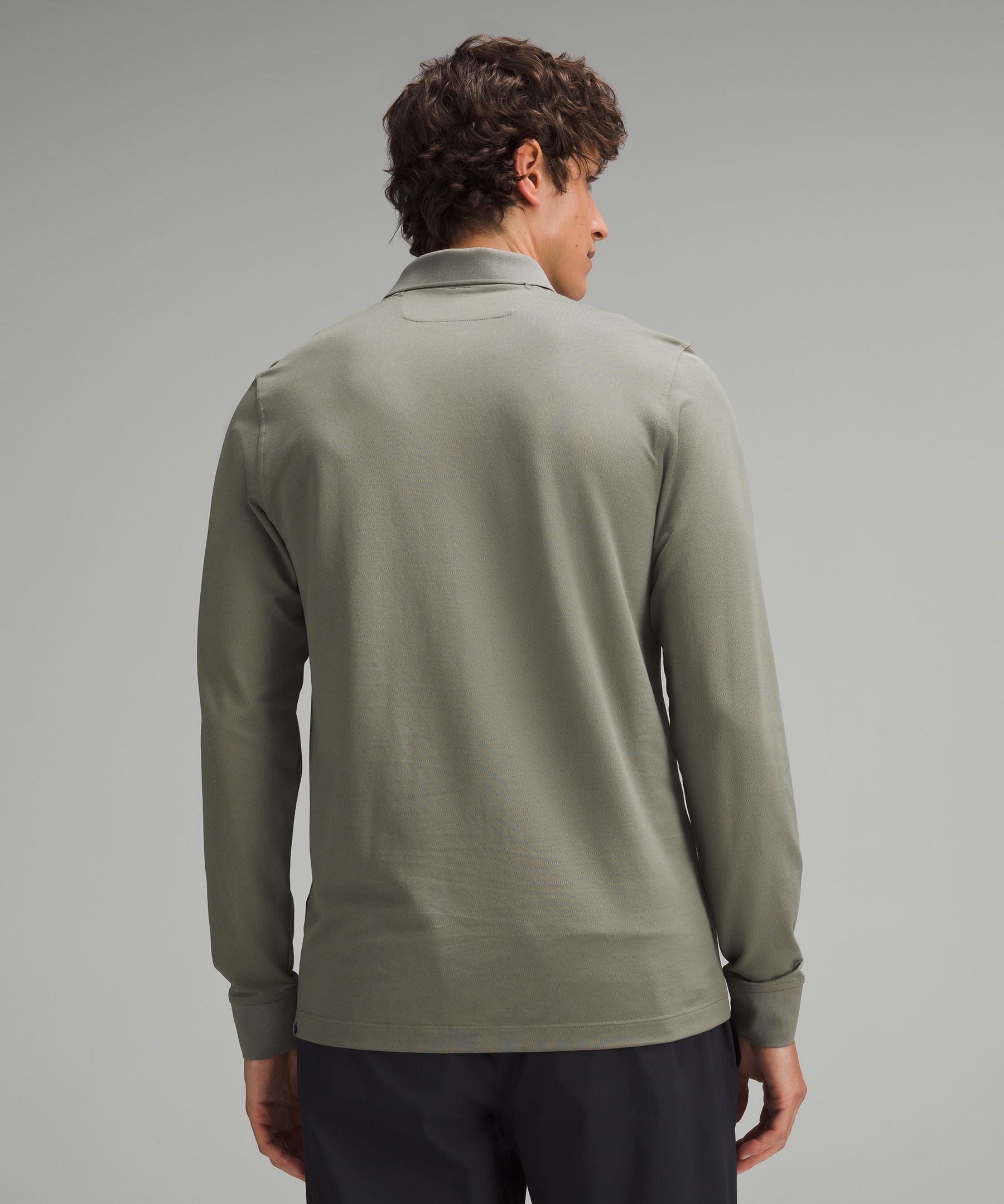 lululemon athletica Pique Oversized-fit Long-sleeve Shirt in Natural