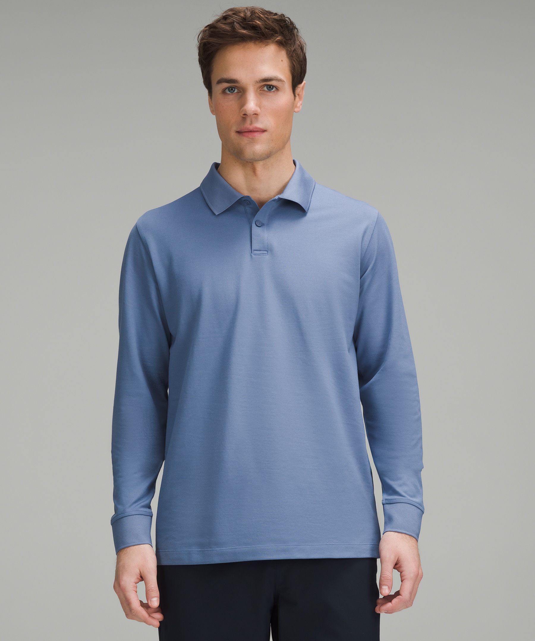 Evolution Long-Sleeve Polo Shirt *Pique