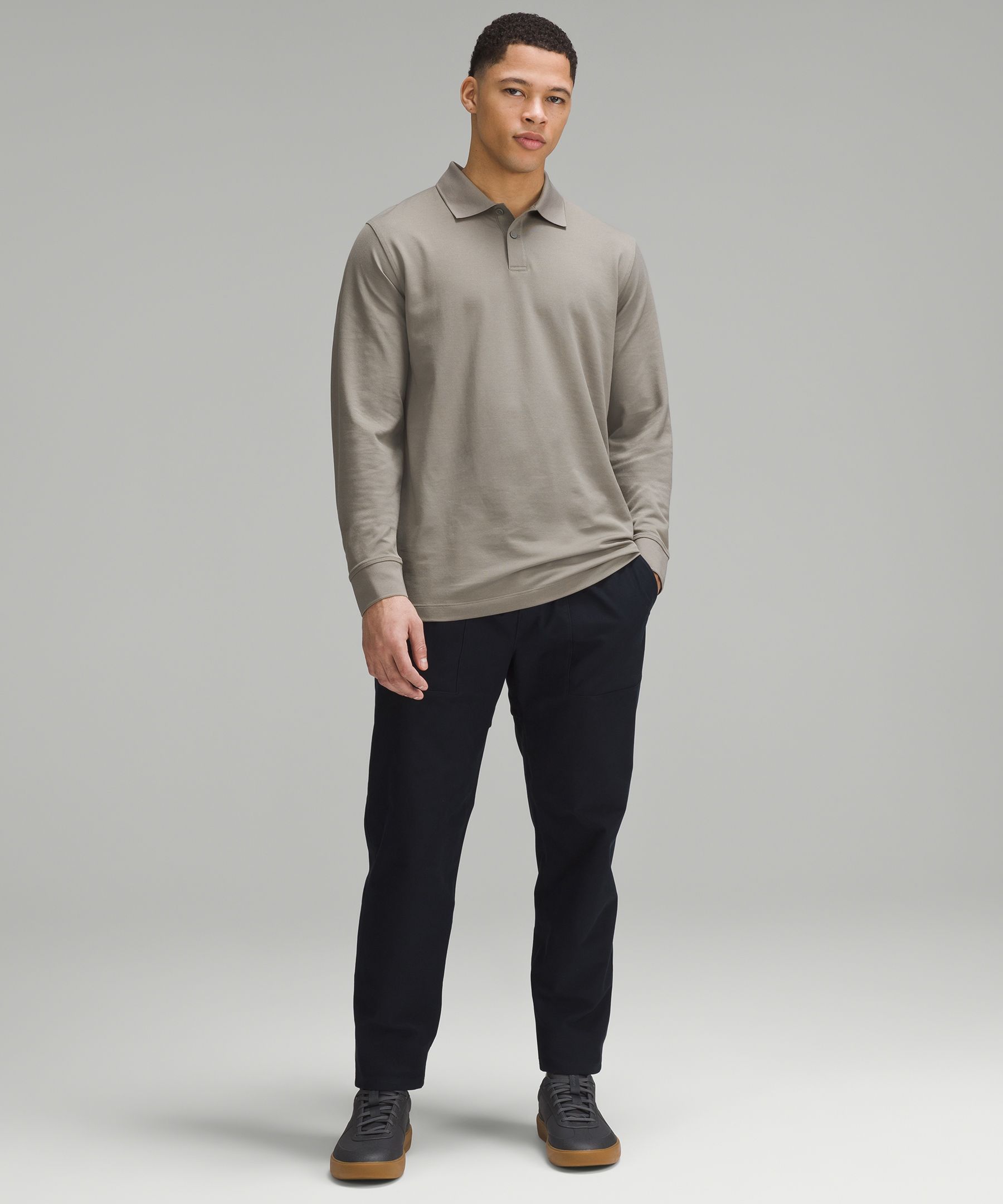 Evolution Long-Sleeve Polo Shirt *Pique | Men's Long Sleeve Shirts |  lululemon