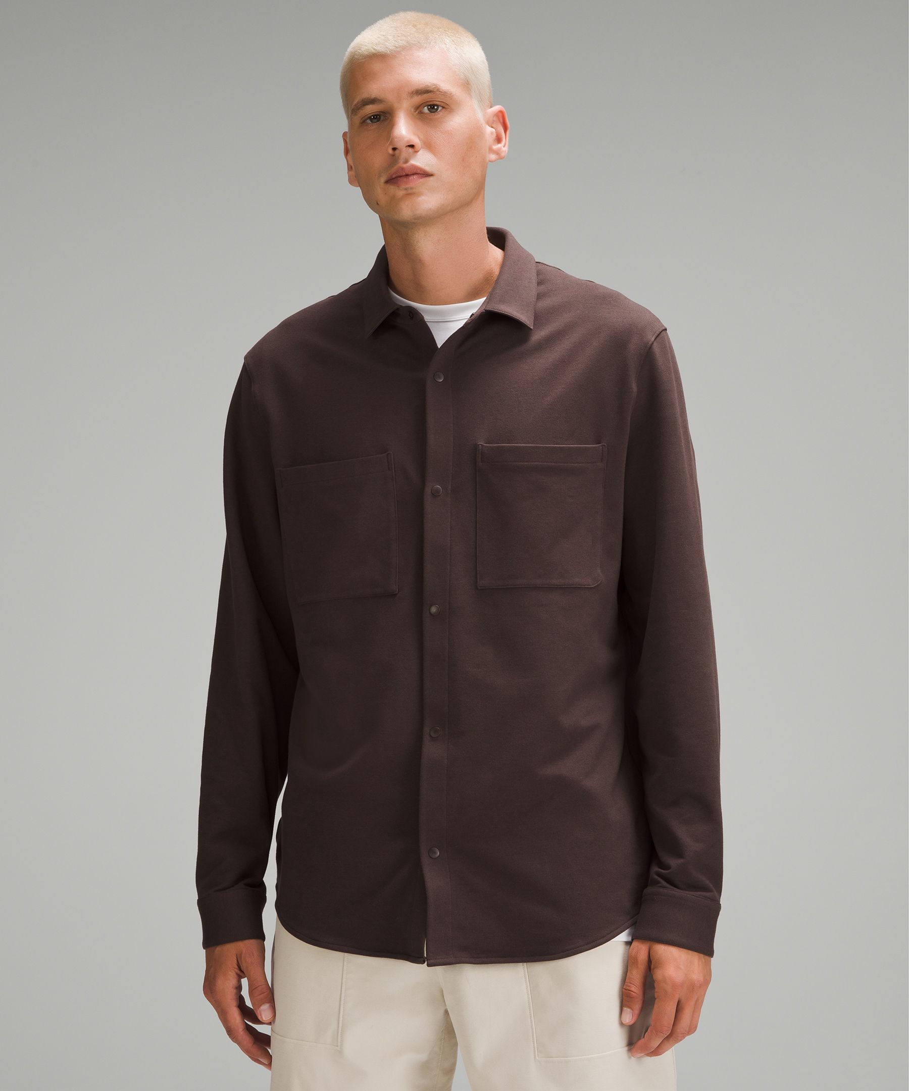 FRENCH TERRY UTILITY SHIRT