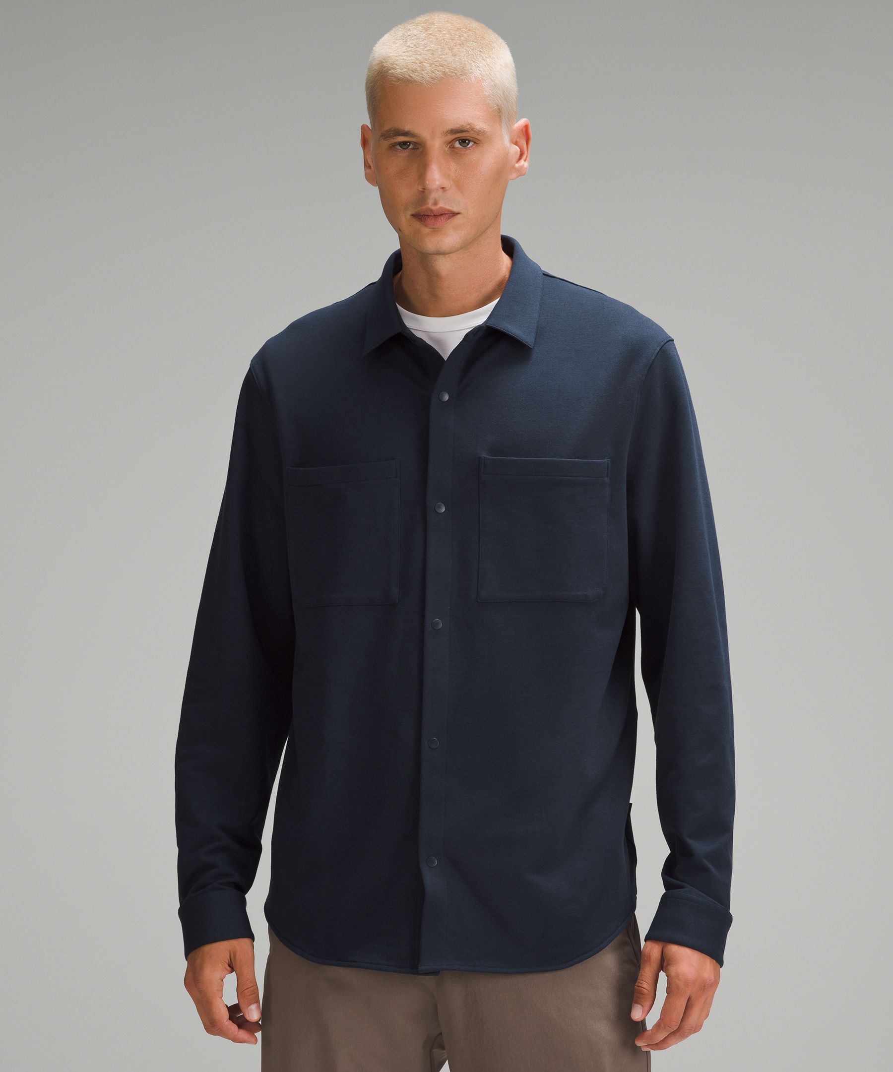 FRENCH TERRY UTILITY SHIRT