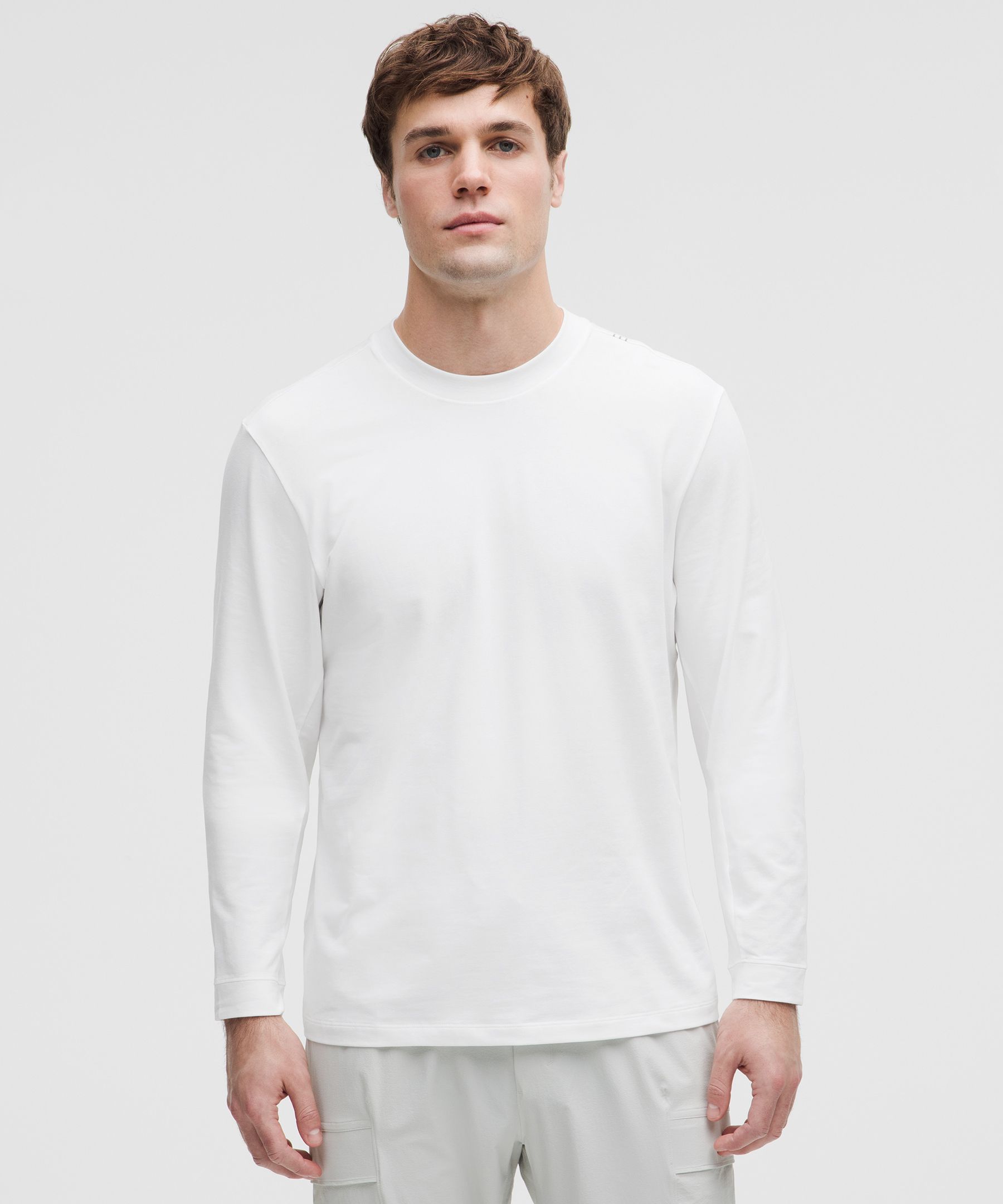 Zeroed In Long-Sleeve Shirt - White,Neutral