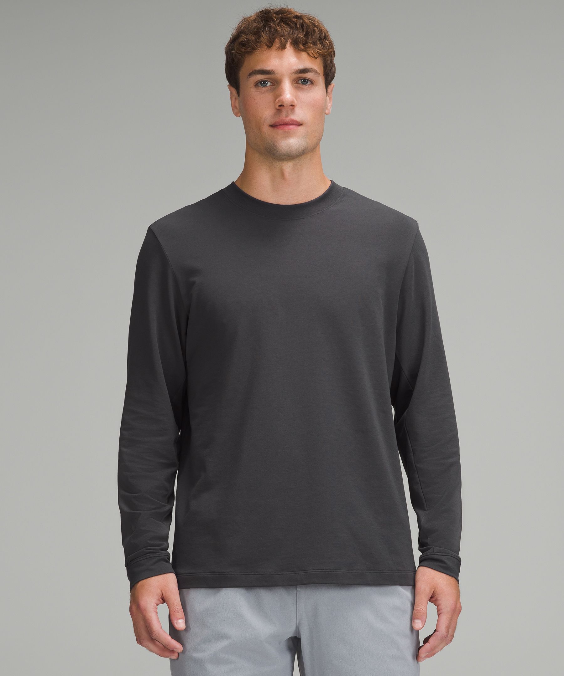 Zeroed In Long-Sleeve Shirt - Grey,Neutral