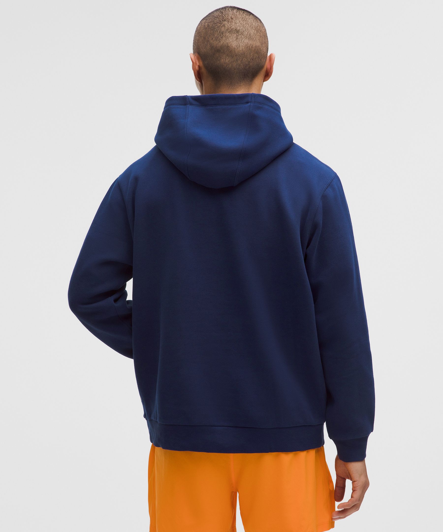 Lululemon フード付きネイビーパーカー サイズ6 Steady State Pullover Hoodie | Men's Hoodies & Sweatshirts | lululemon