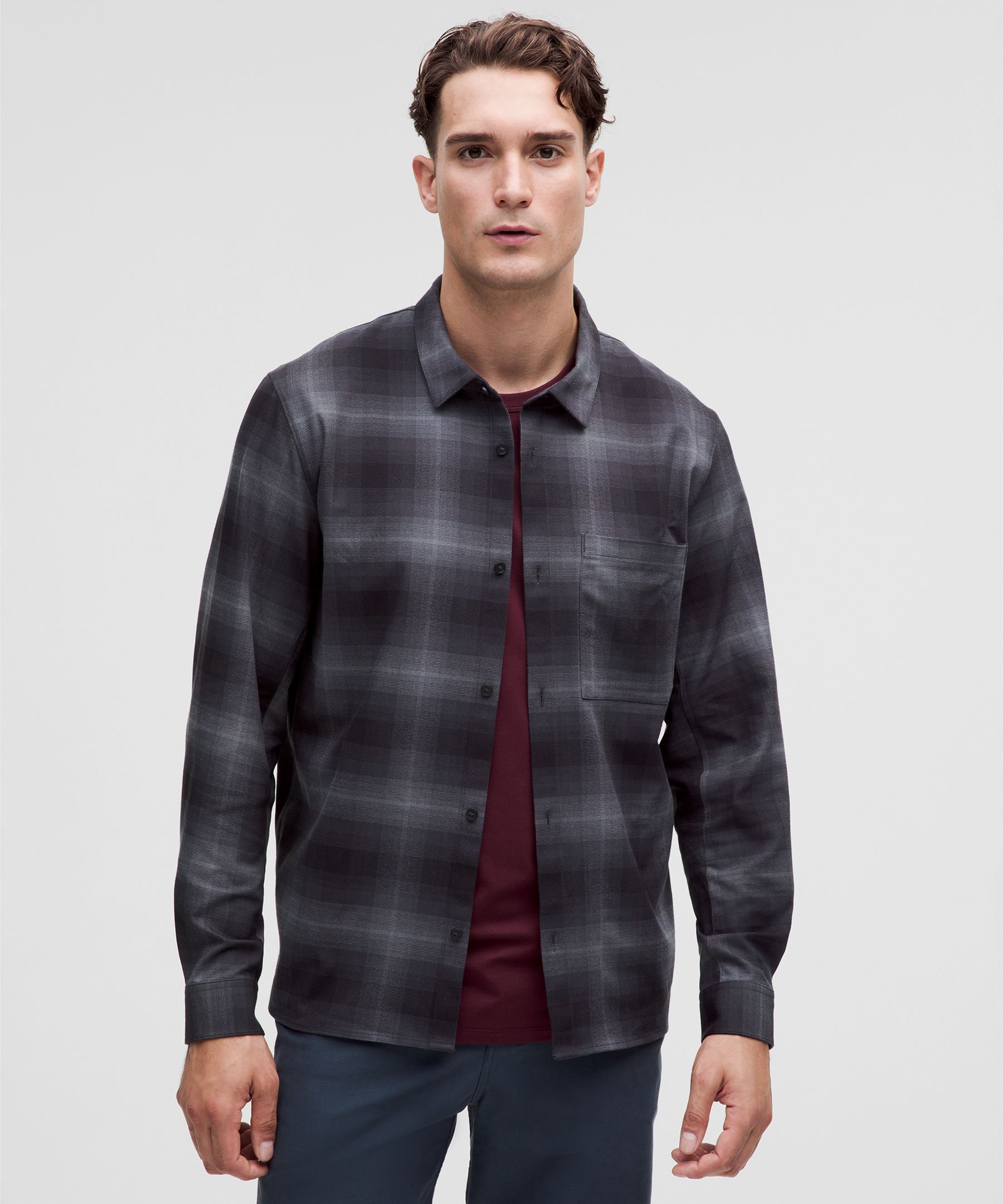 Brushed Woven Overshirt