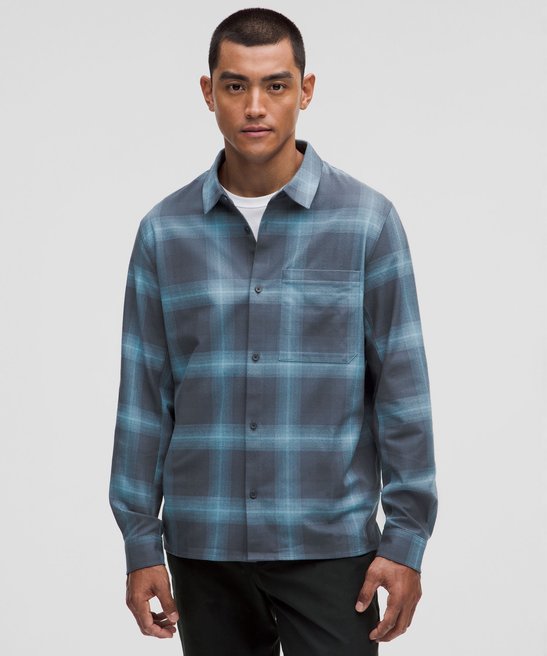 Brushed Woven Overshirt