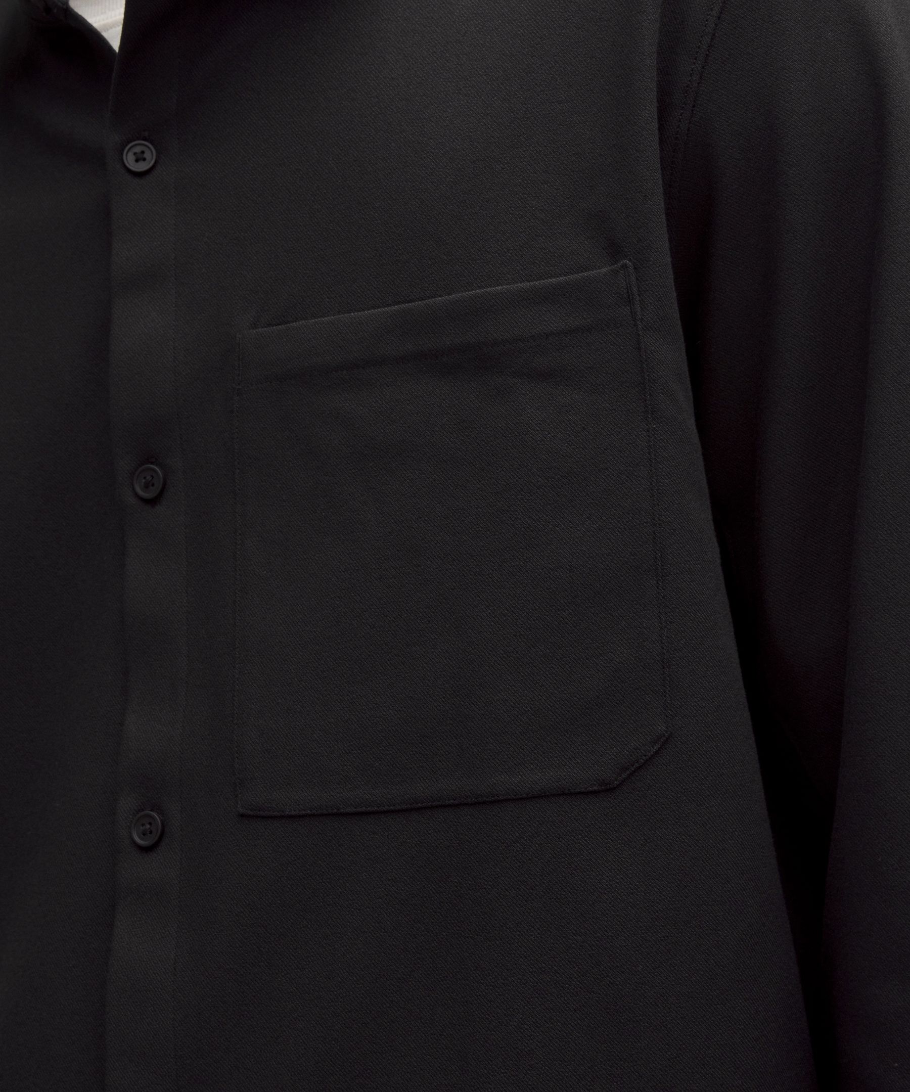 Brushed Woven Overshirt