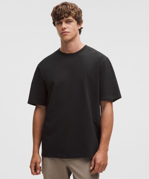 Мужская хлопковая футболка Lululemon Heavyweight Jersey