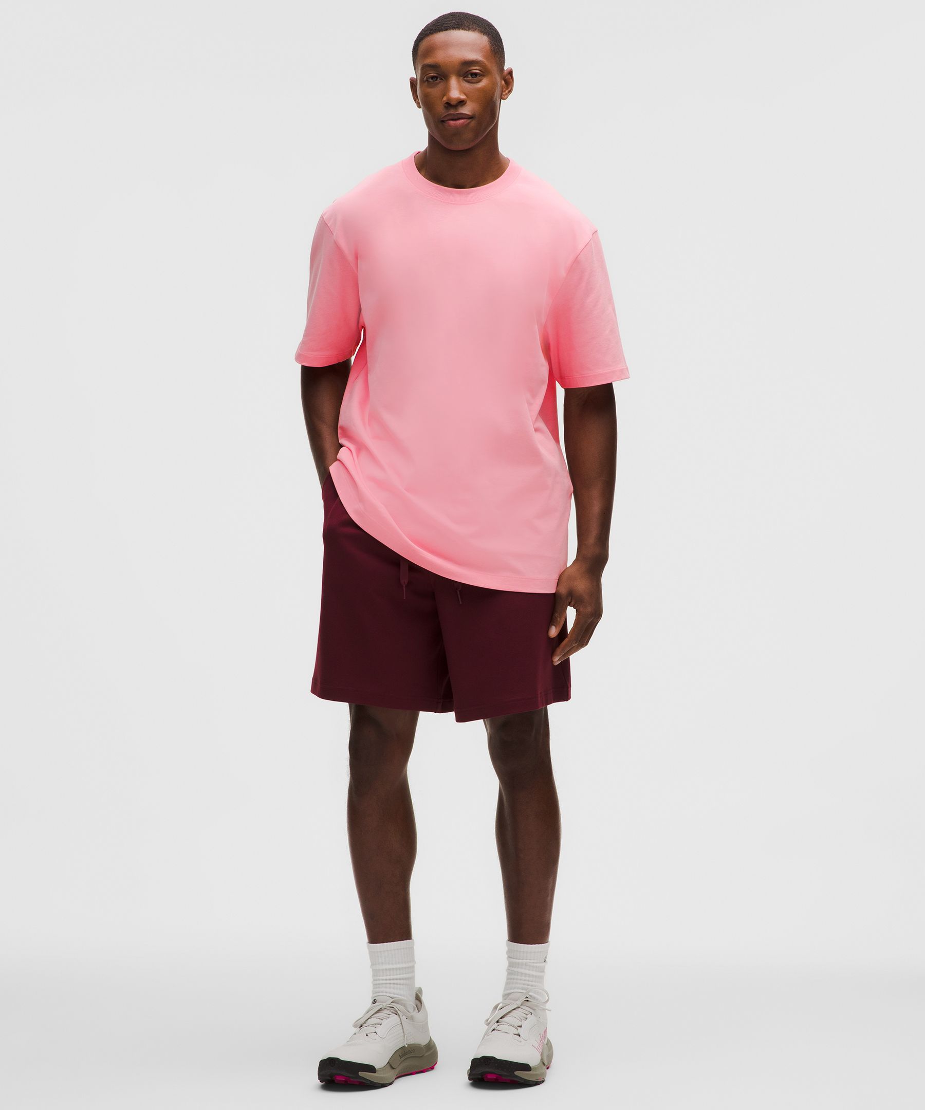 T-shirt en jersey de coton &eacute;pais