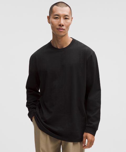Мужской лонгслив Lululemon Heavyweight Cotton Jersey