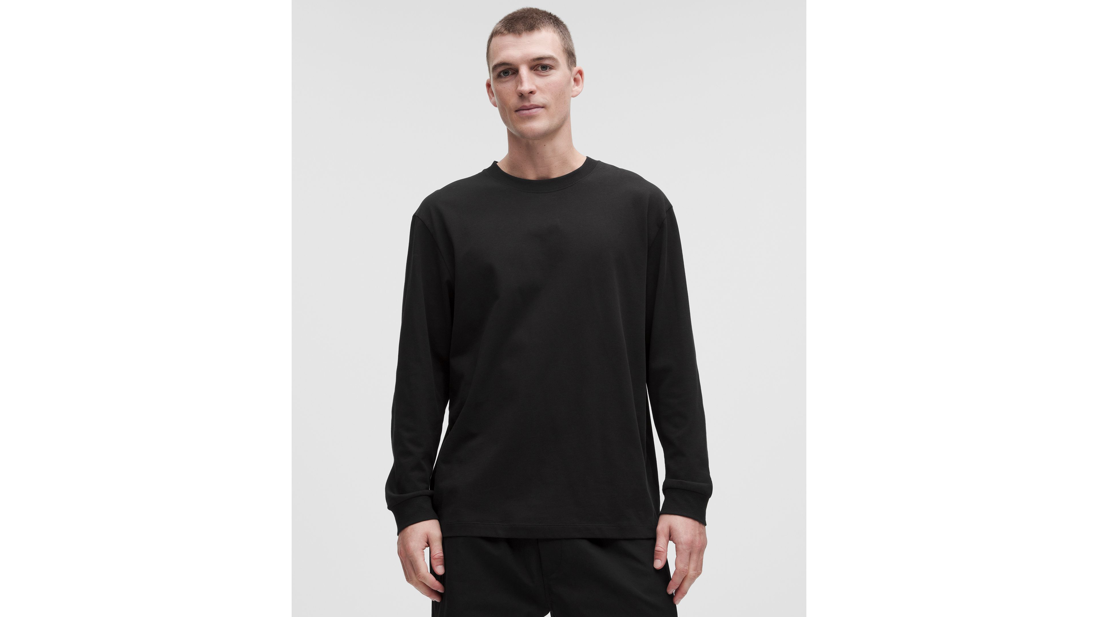 Heavyweight Cotton Jersey Long-Sleeve Shirt