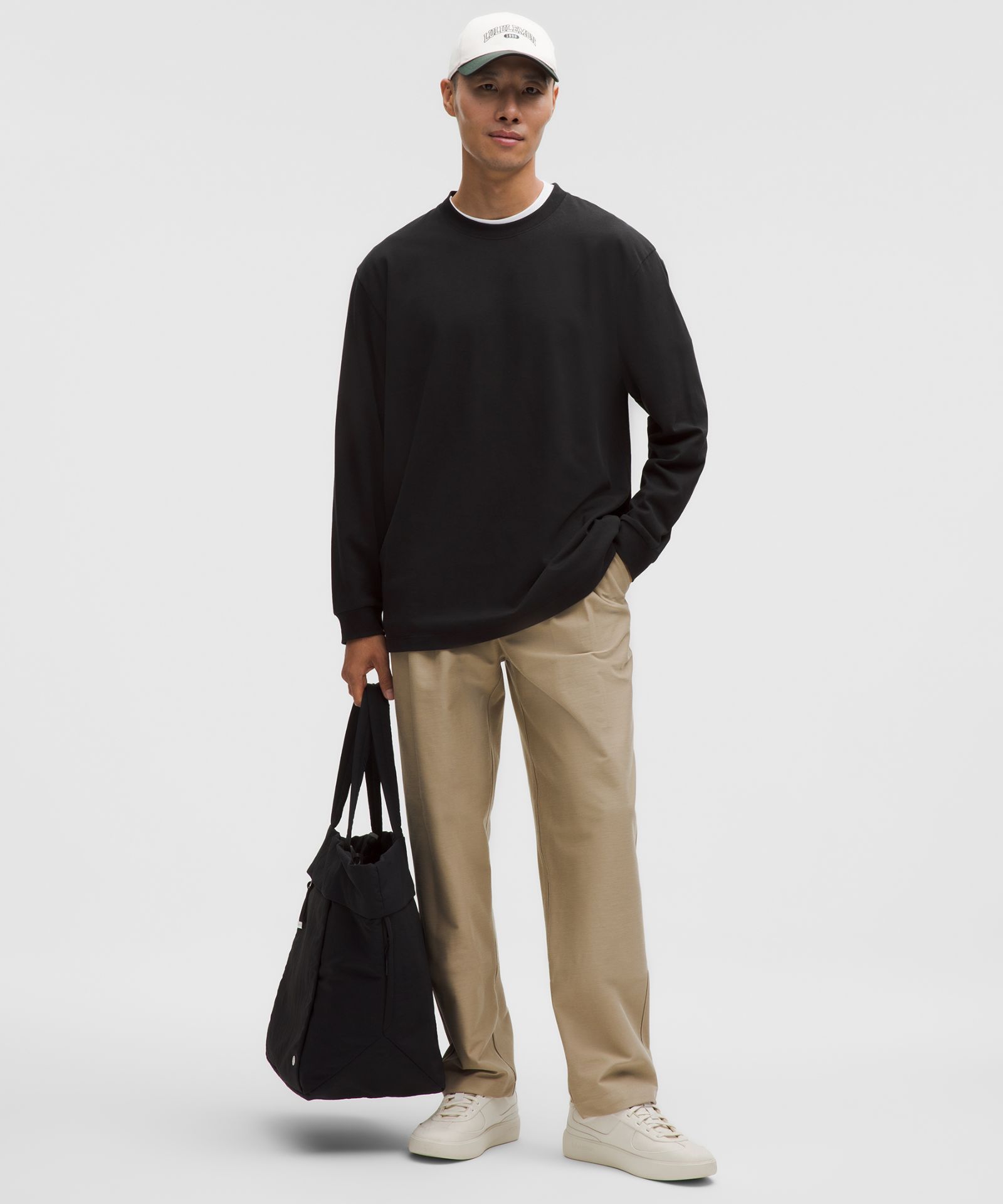 Мужской лонгслив Lululemon Heavyweight Cotton Jersey — фото 2