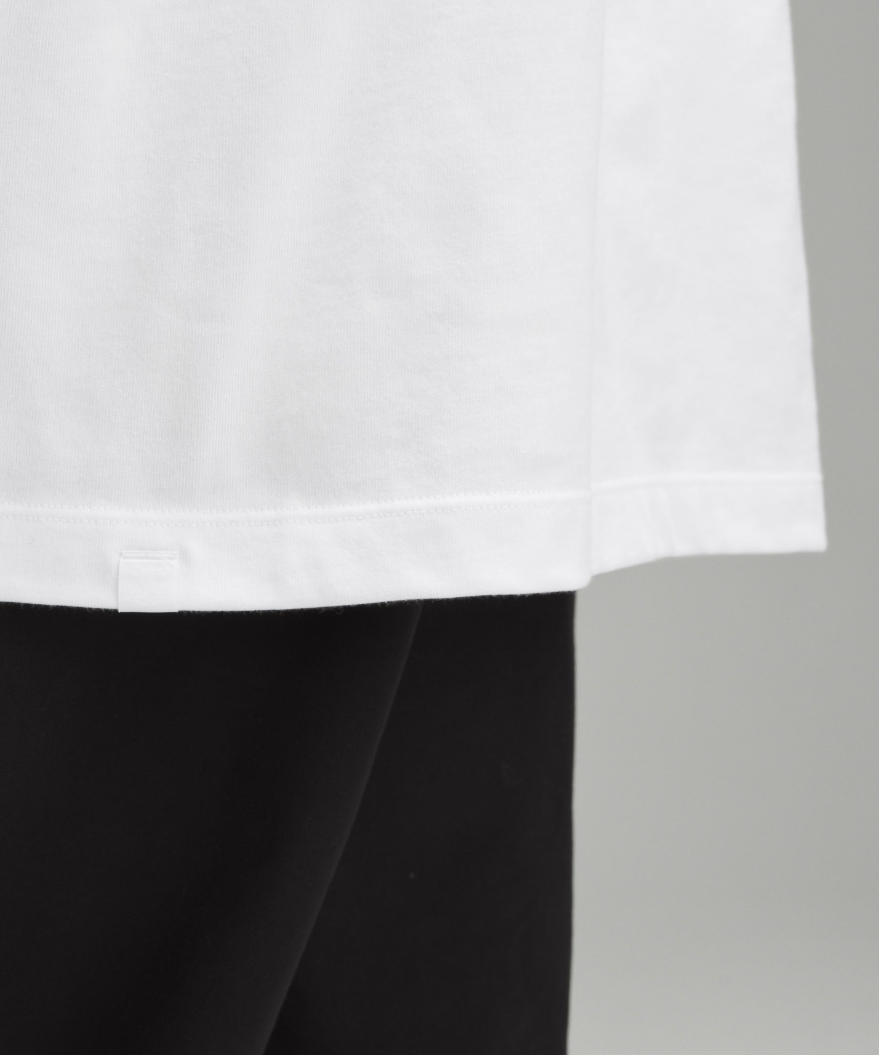 Shop Lululemon Heavyweight Cotton Jersey Long-sleeve Shirt